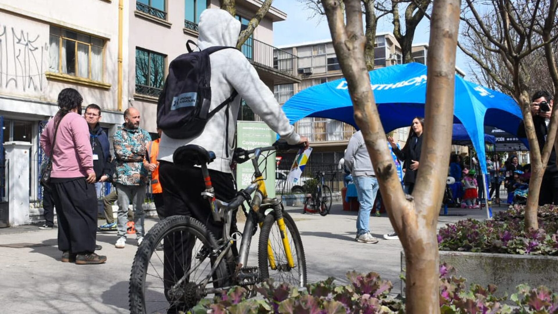 ¡Con baile incluido! Autoridades del Biobío celebran Dia Nacional sin Auto en la Diagonal de Concepción