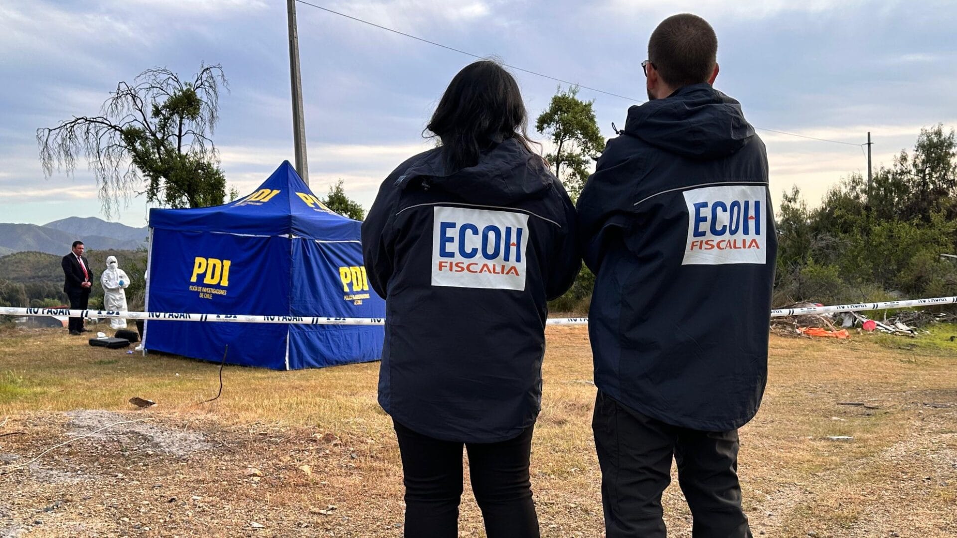 Encuentran cuerpo baleado al costado de la Ruta 68 en Curacaví