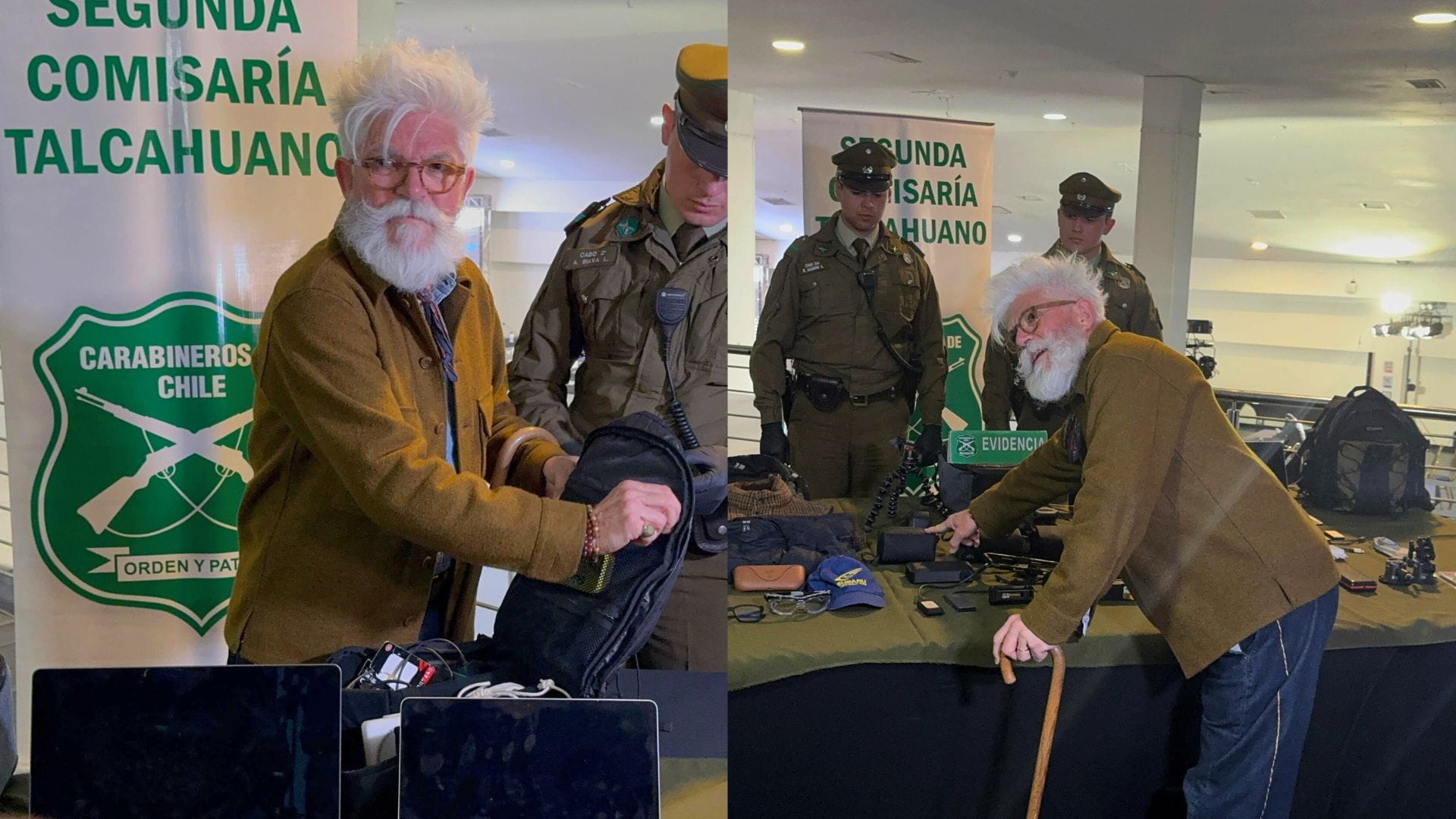 Los ladrones hasta le pidieron fotos: Federico Sánchez recuperó sus equipos tecnológicos robados en Talcahuano