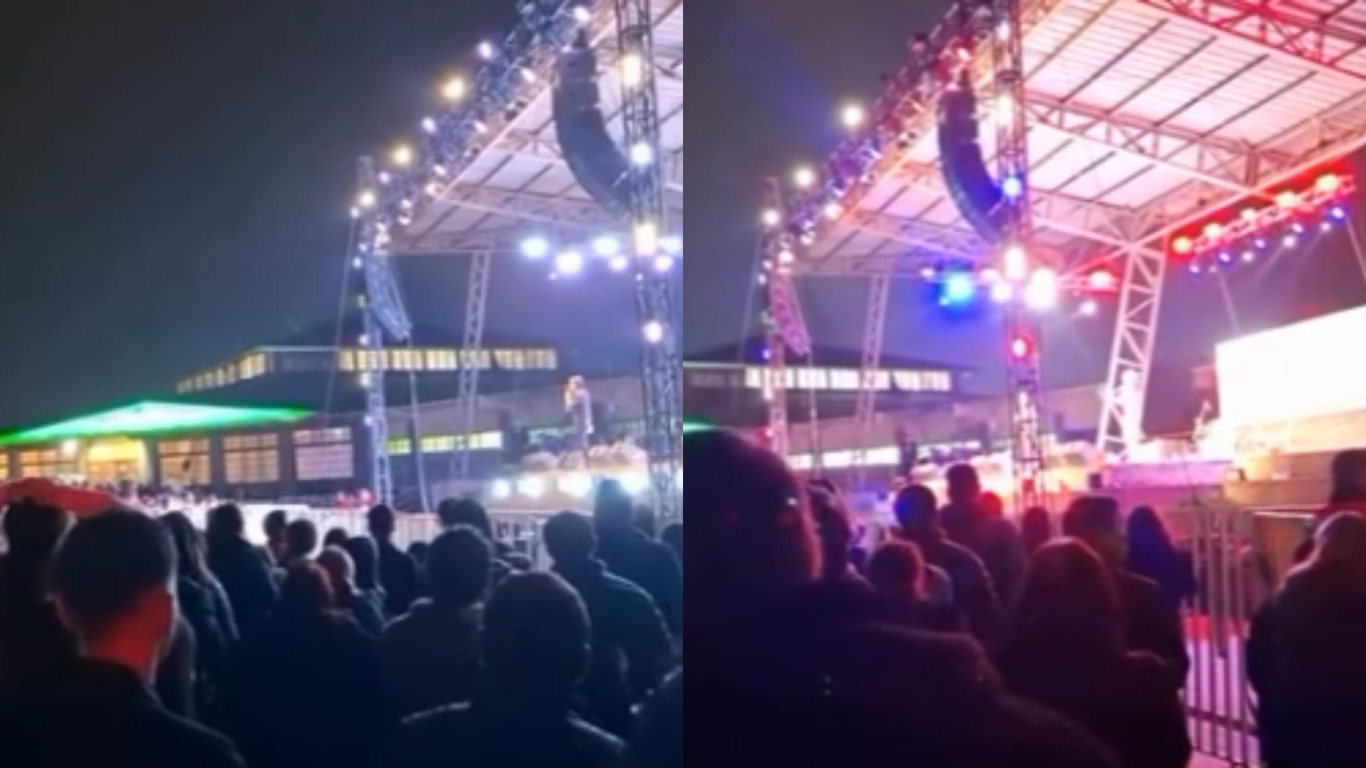 Ex integrante de Rojo reacciona molesto ante abucheos durante fiesta en Cerrillos: “No sean weo…”