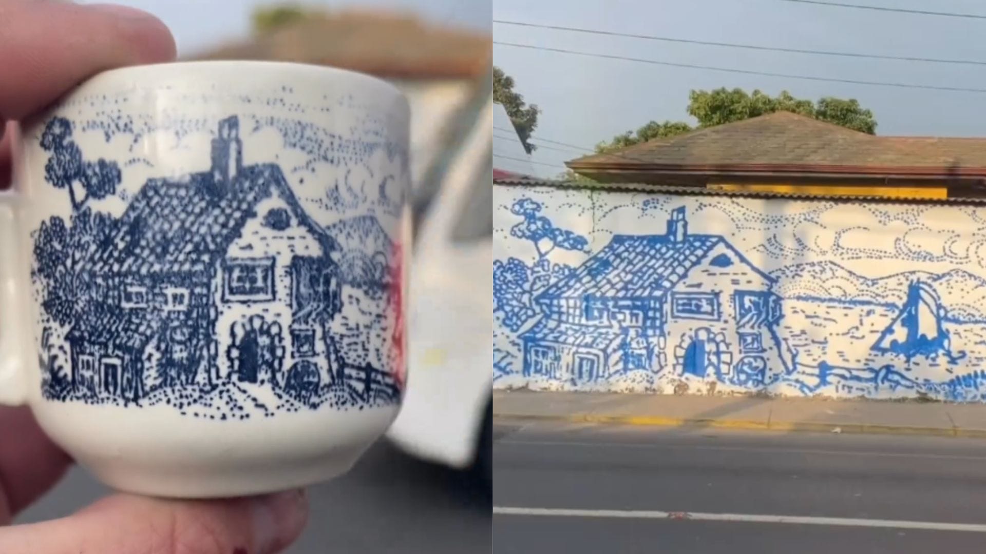 Conoce el bello mural inspirado en Lozapenco que cautiva a los transeúntes en Valparaíso