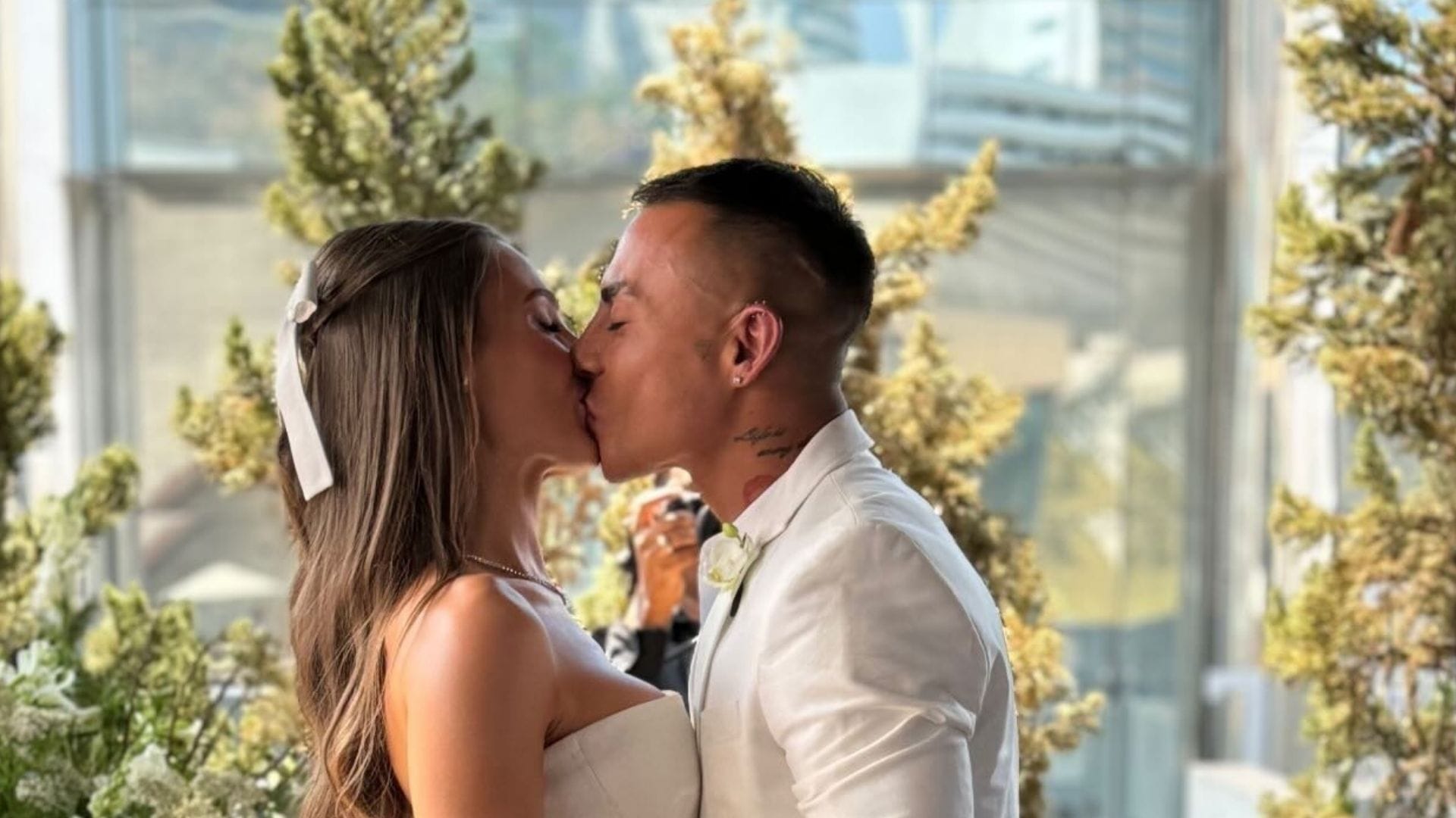 Eduardo Vargas contrae matrimonio con la modelo Juliana Peixoto en íntima ceremonia