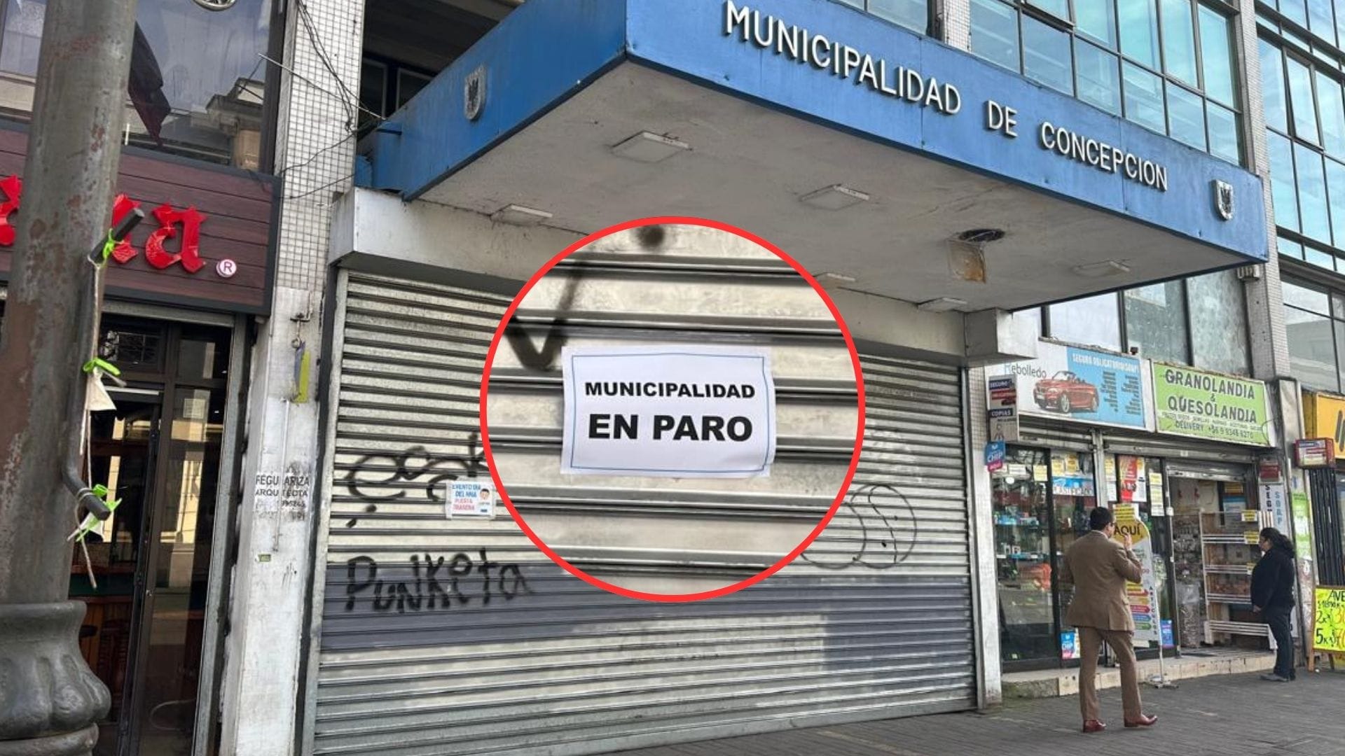 Funcionarios logran acuerdo y deponen huelga en la Municipalidad de Concepción