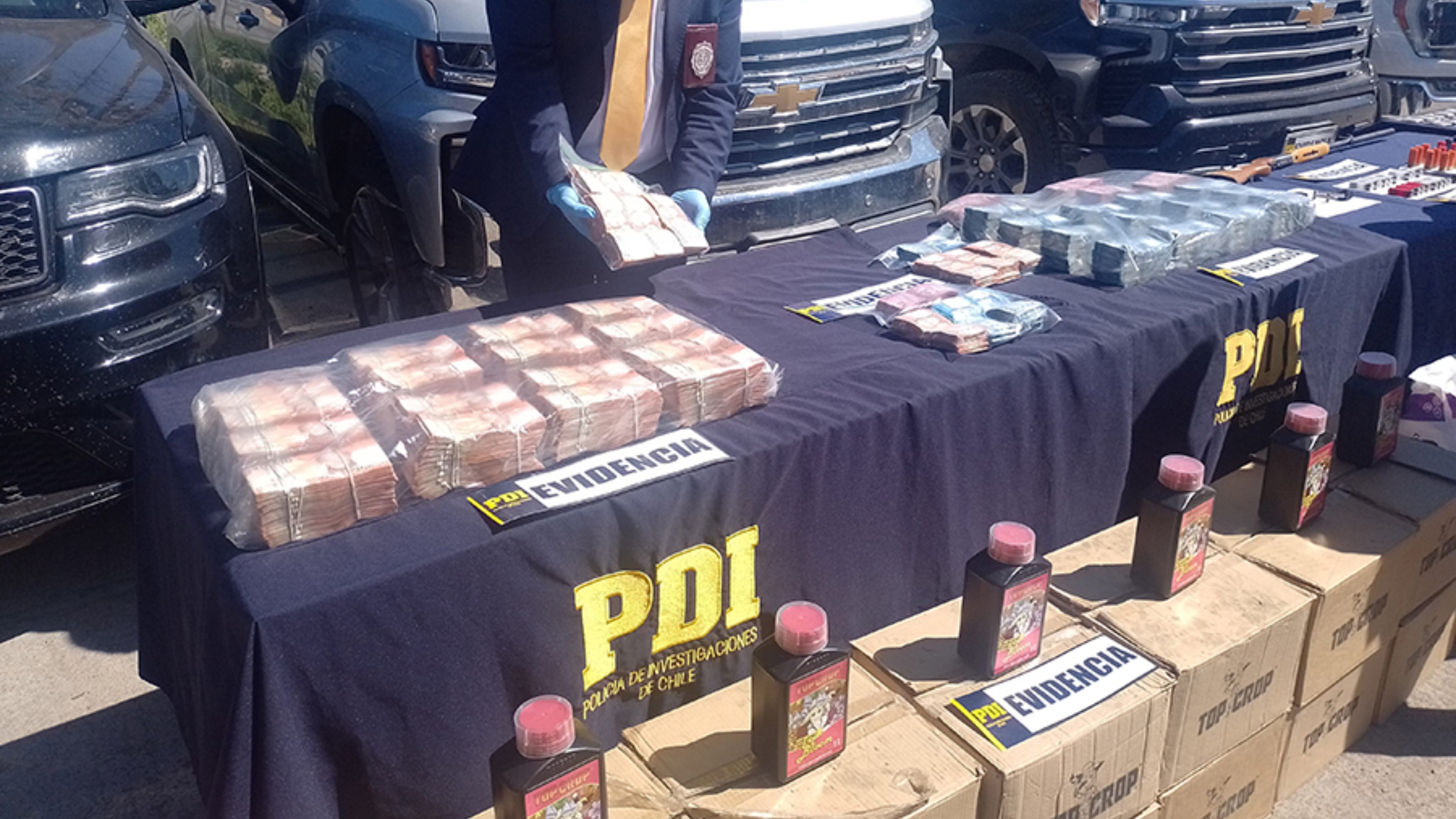 Juez los dejó libres tras pagar fianza de $2 millones: Despachan órdenes de detención de 23 imputados de banda narco en Ovalle