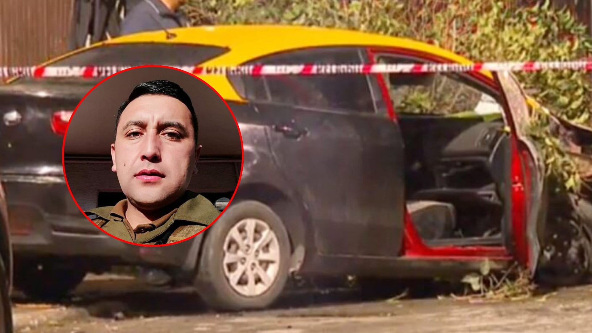 Carabinero asesinado mientras conducía taxi en Puente Alto era de Talcahuano: Lo velaron en la comuna