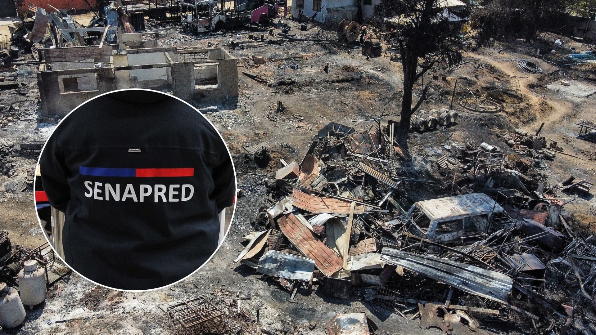 Tercer detenido por megaincendio en Valparaíso era funcionario de Senapred