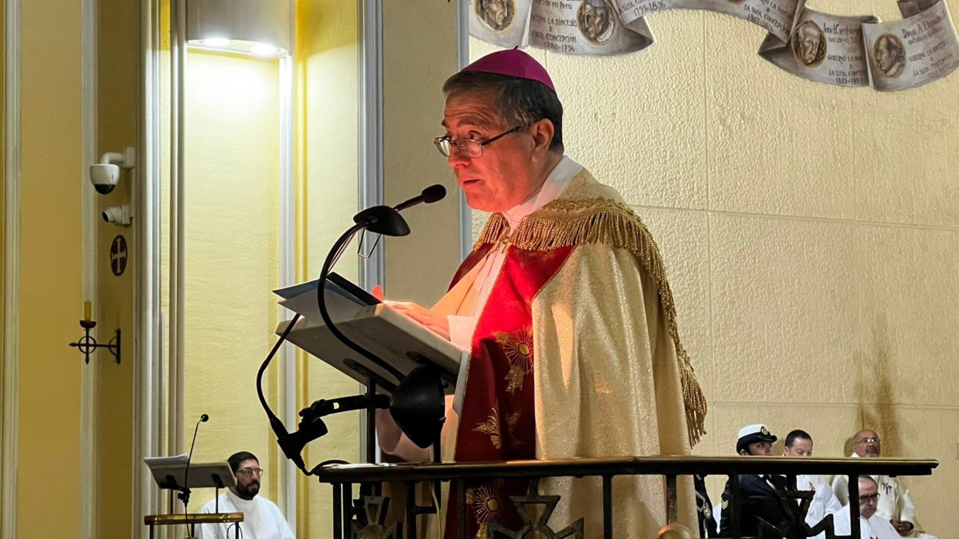Huachipato y corrupción: Los temas que se tomaron la primera homilía del arzobispo Sergio Pérez de Arce en Concepción