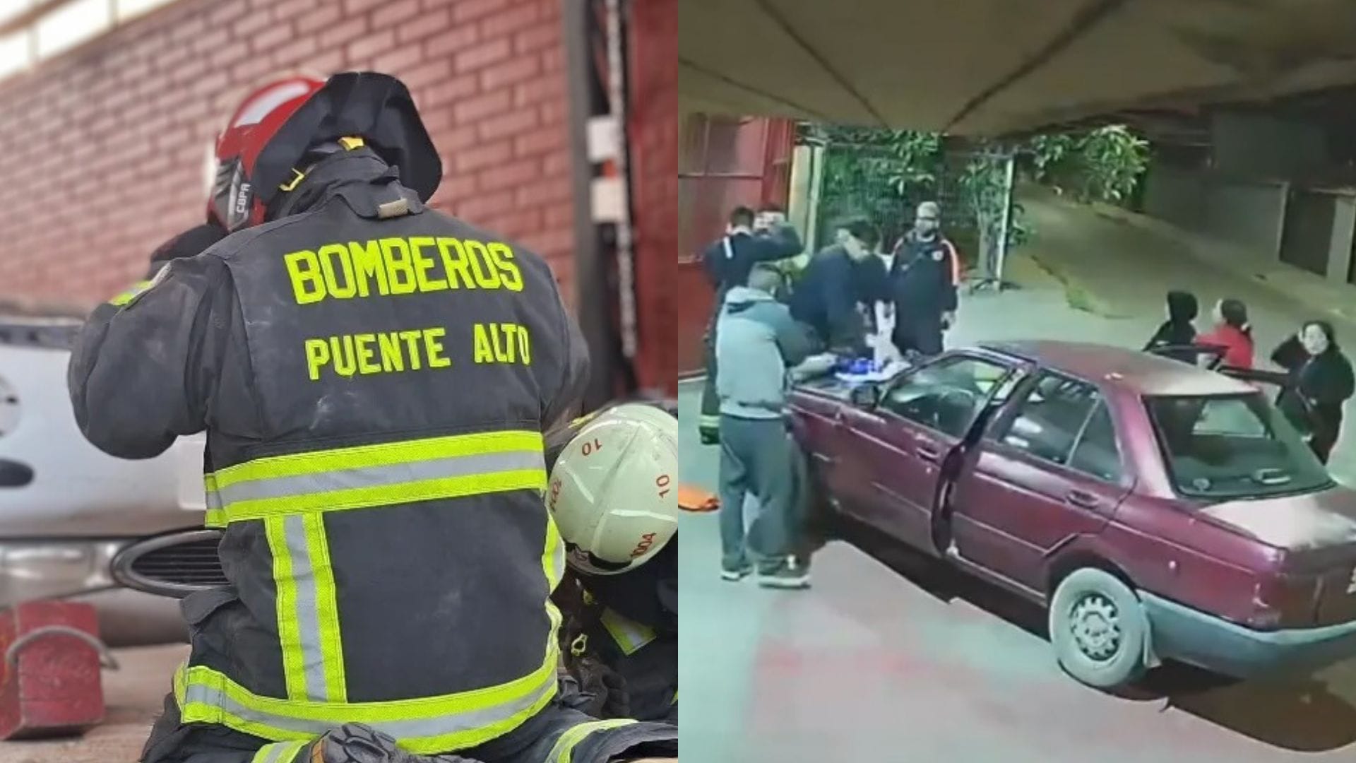 ¡Héroes! Bomberos lograron reanimar a un bebé recién nacido con una maniobra clave en Puente Alto