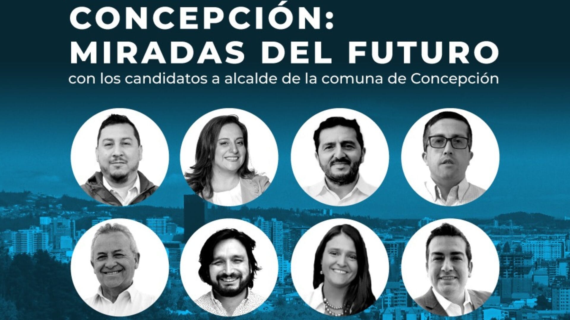 Candidatos por la alcaldía a Concepción se reunirán en el Foro Panel de la UCSC