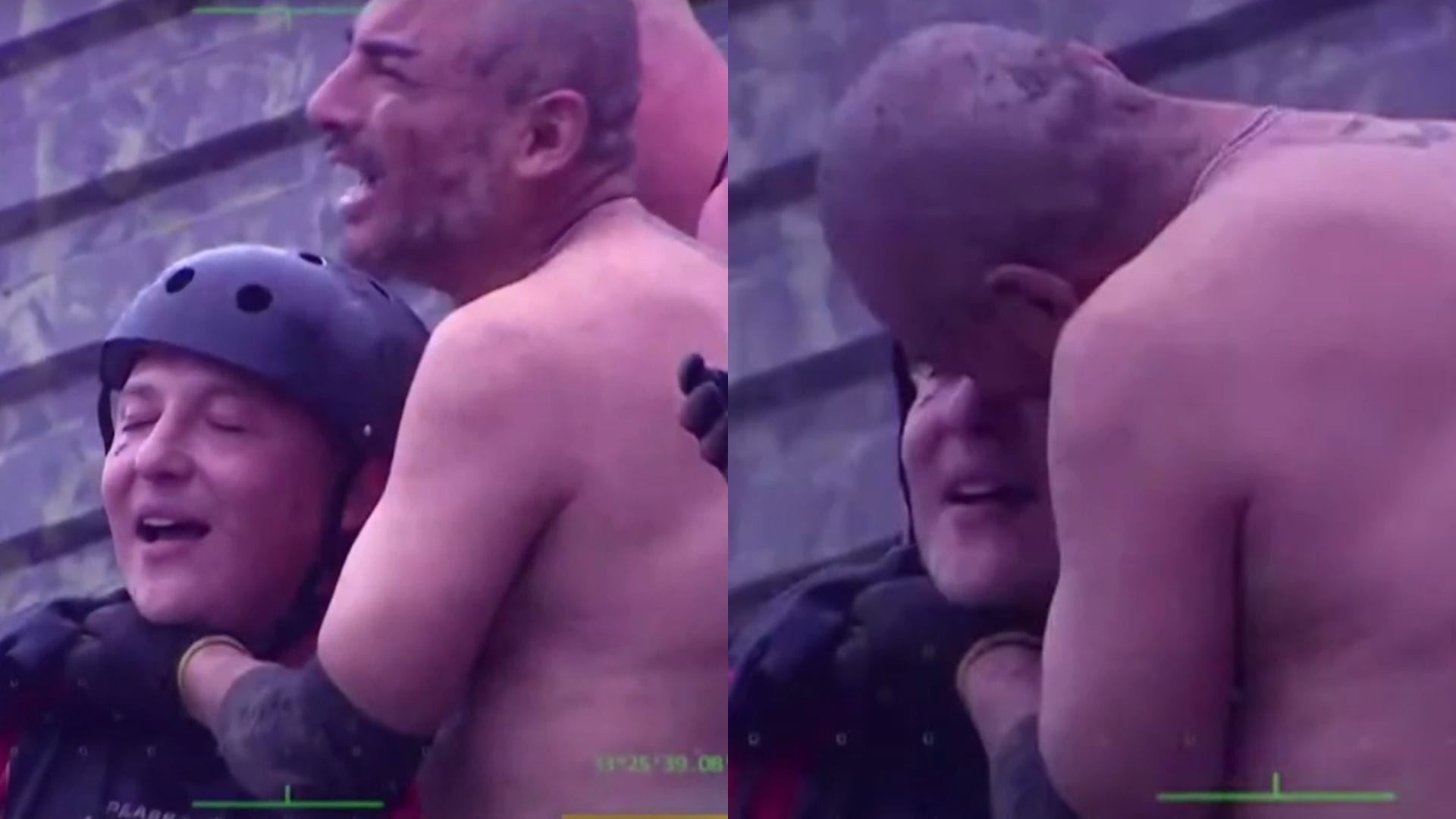 Sergio Rojas habló del inesperado beso que le dio Andrés Caniulef en “Palabra de honor”