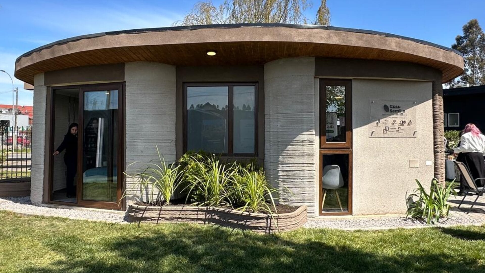 Hito en el Biobío: Inauguran la primera casa impresa en 3D de Latinoamérica en Concepción