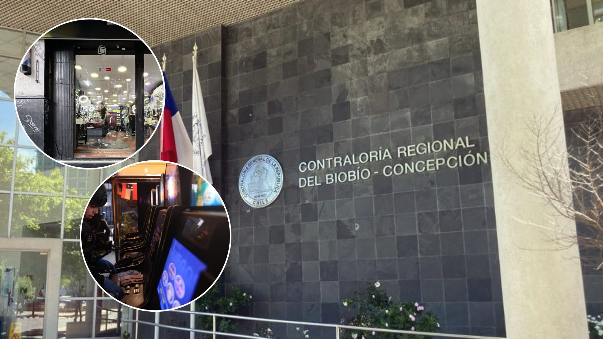 Piden a Contraloría fiscalizar las patentes de barberías, malls chinos y casinos ilegales en Concepción