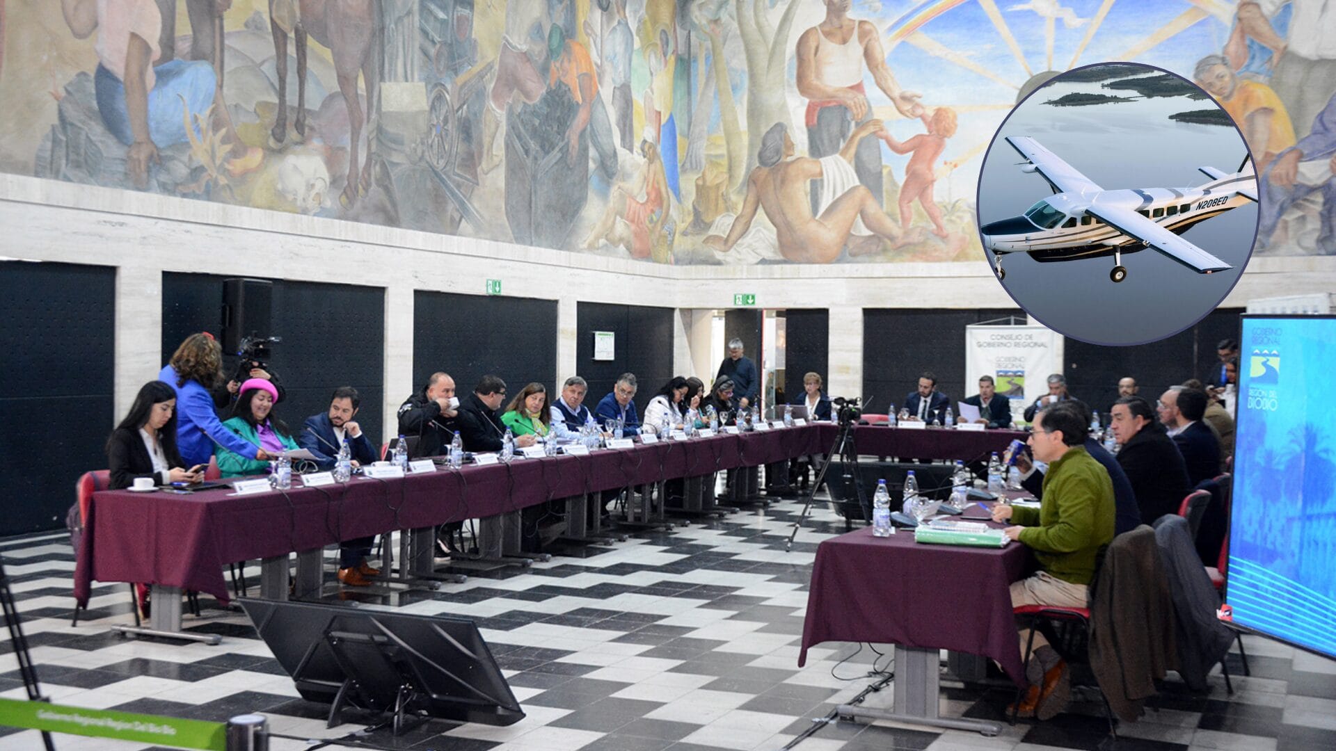 Consejo Regional del Biobío aprueba de forma unánime compra de moderna aeronave para Carabineros