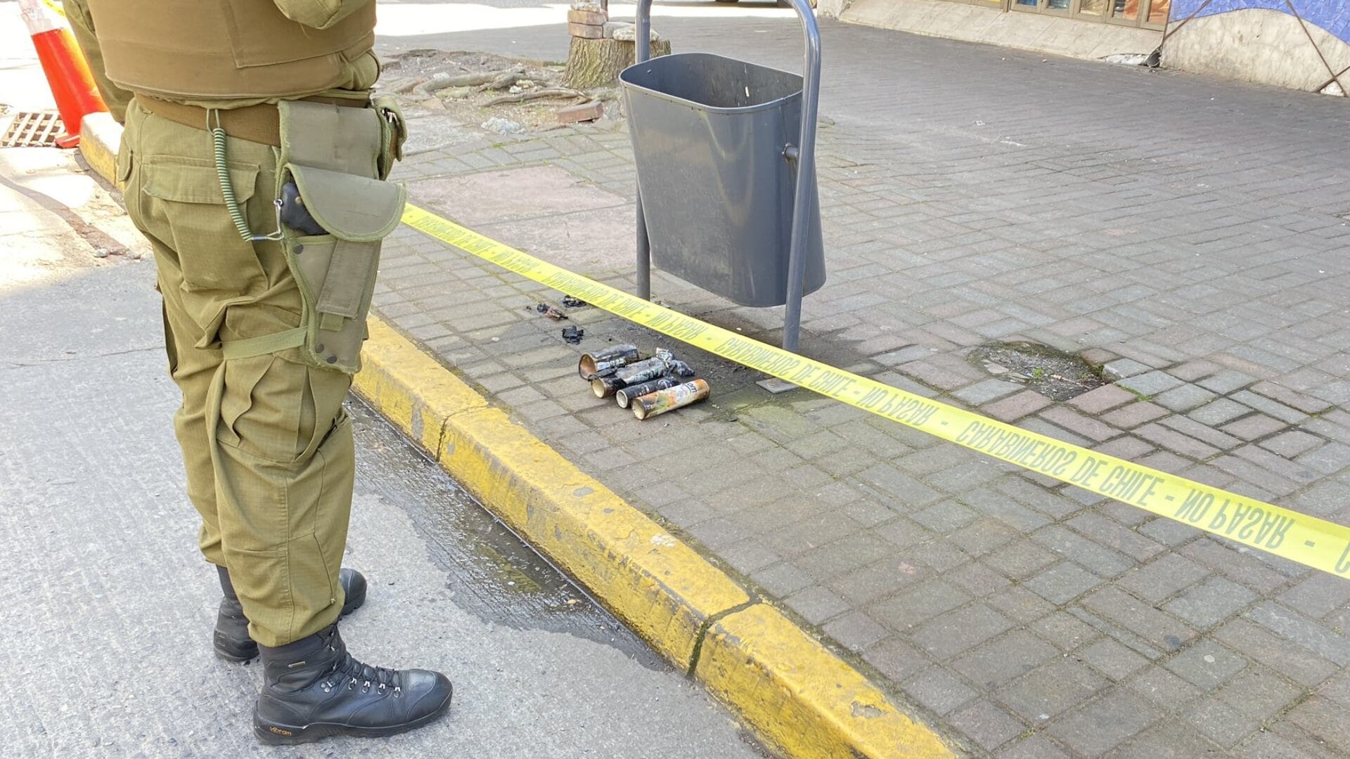 Múltiples estruendos se registran en pleno centro de Concepción: Se trataría de artefactos explosivos artesanales