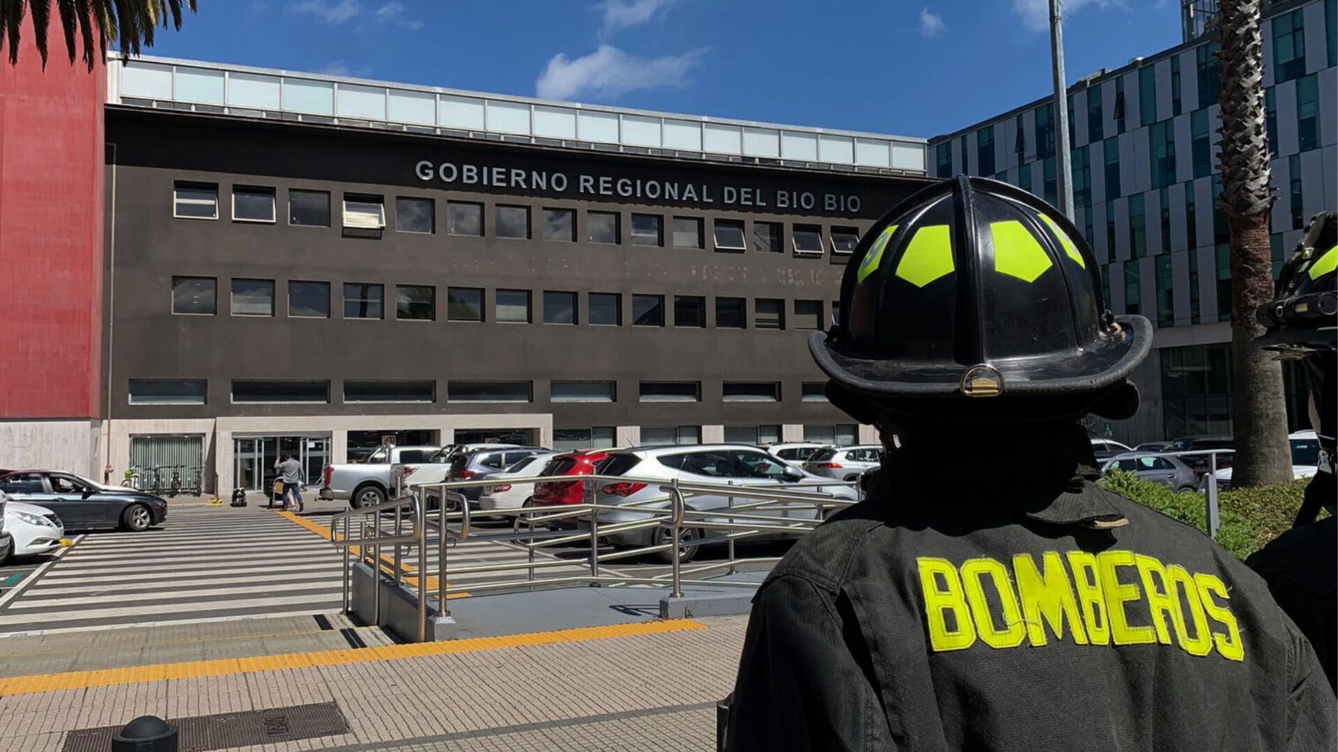 Bomberos de Concepción reclaman al Gore Biobío por cuartel que lleva más de tres años en construcción