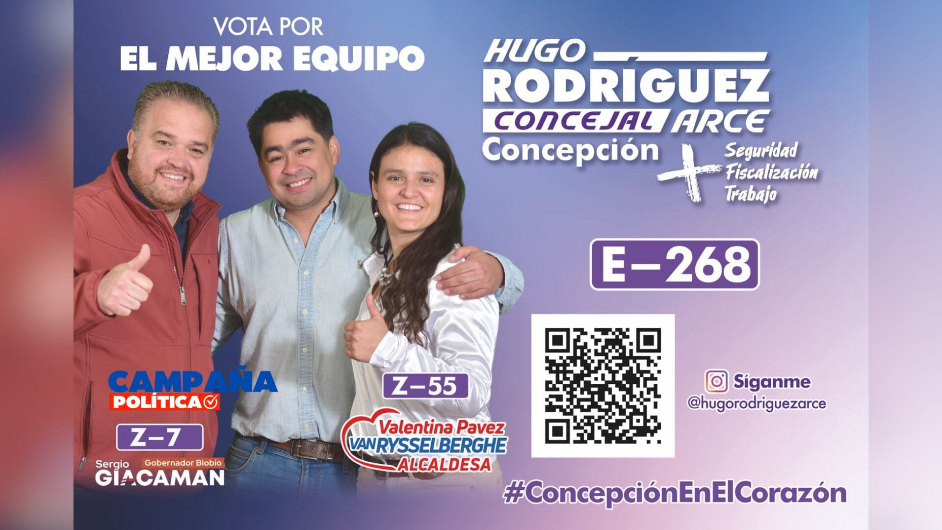 Hugo Rodríguez Arce: “El concejal de la seguridad y la fiscalización”