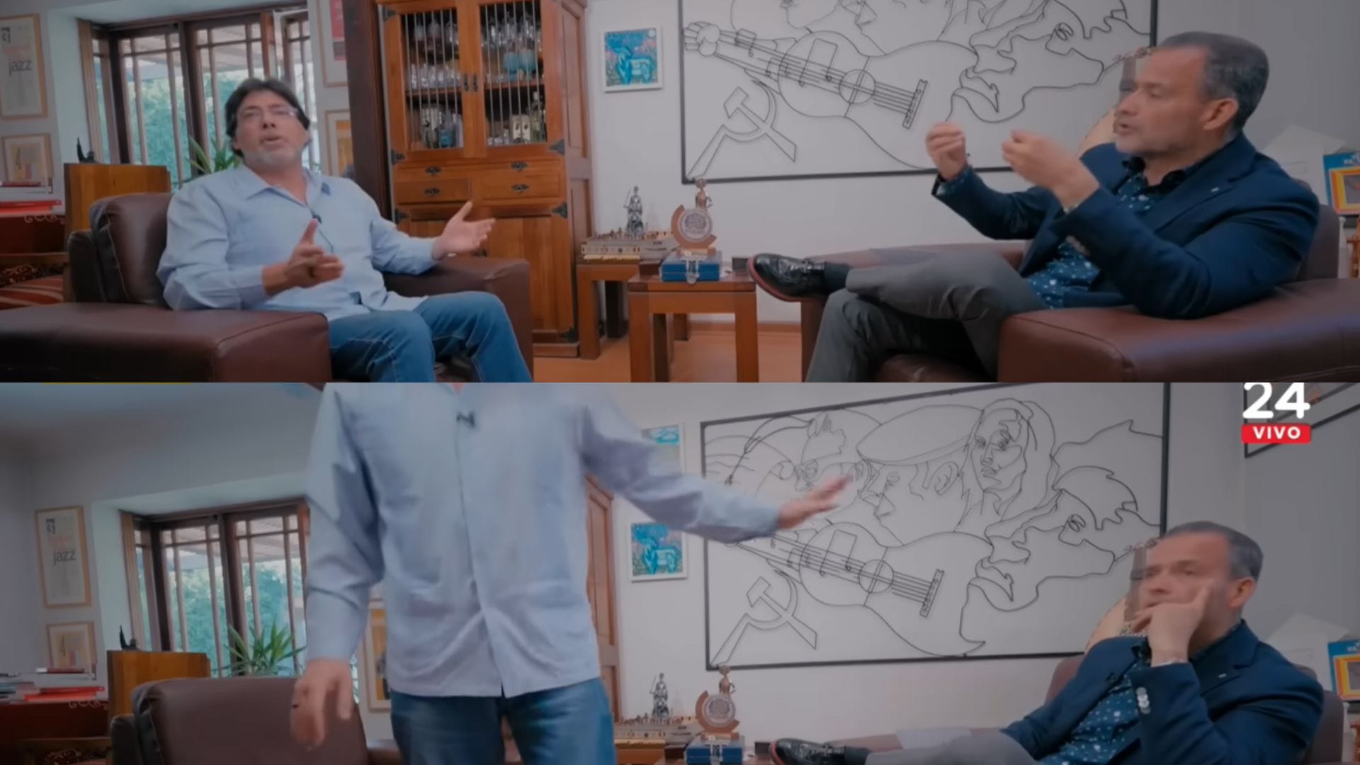 “Córtala po, hueón”: Daniel Jadue explota durante entrevista con Iván Núñez y se retira indignado de la grabación