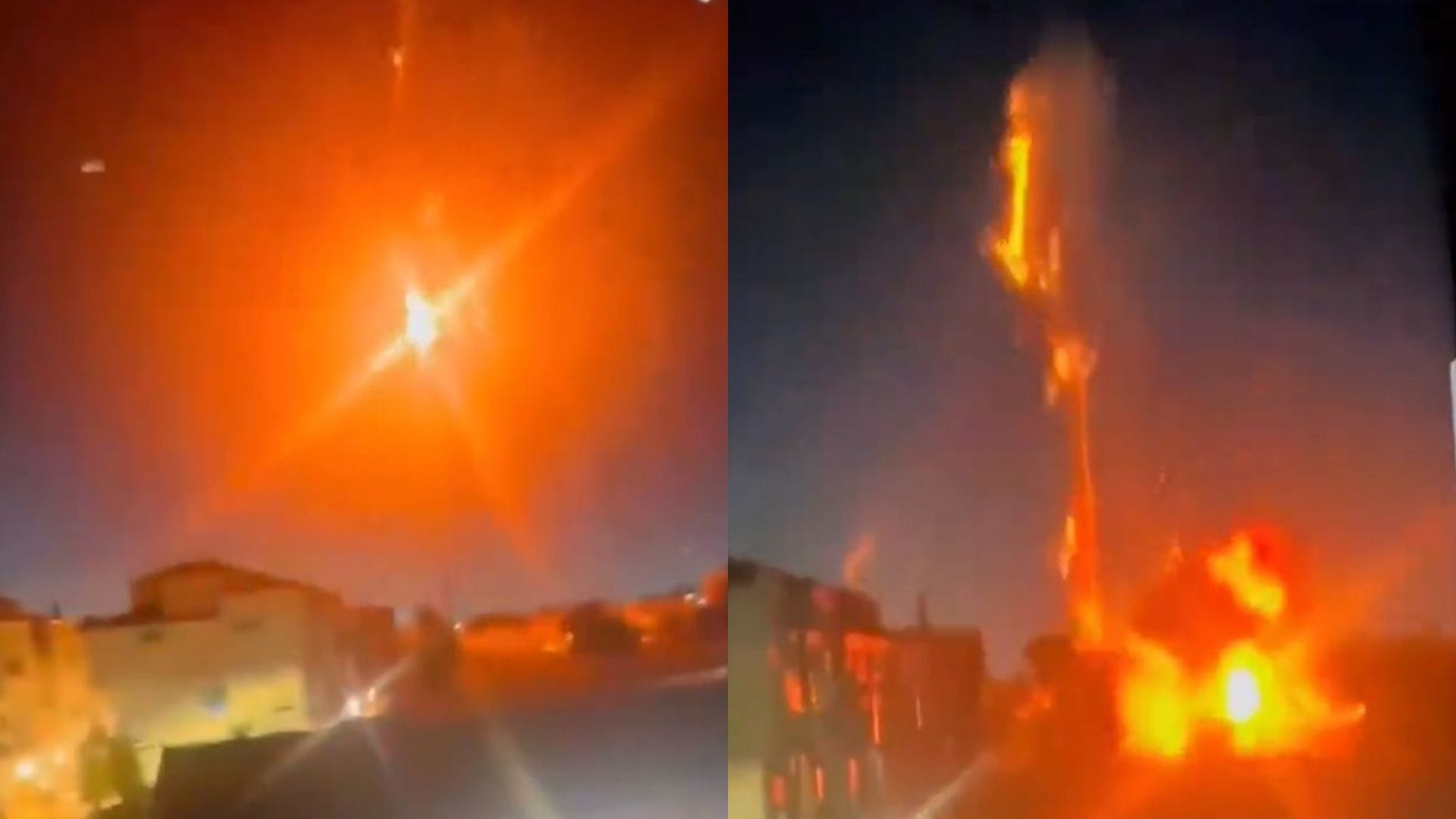 Impactantes registros: Helicóptero choca contra una antena radial y cae sobre varias viviendas en Estados Unidos