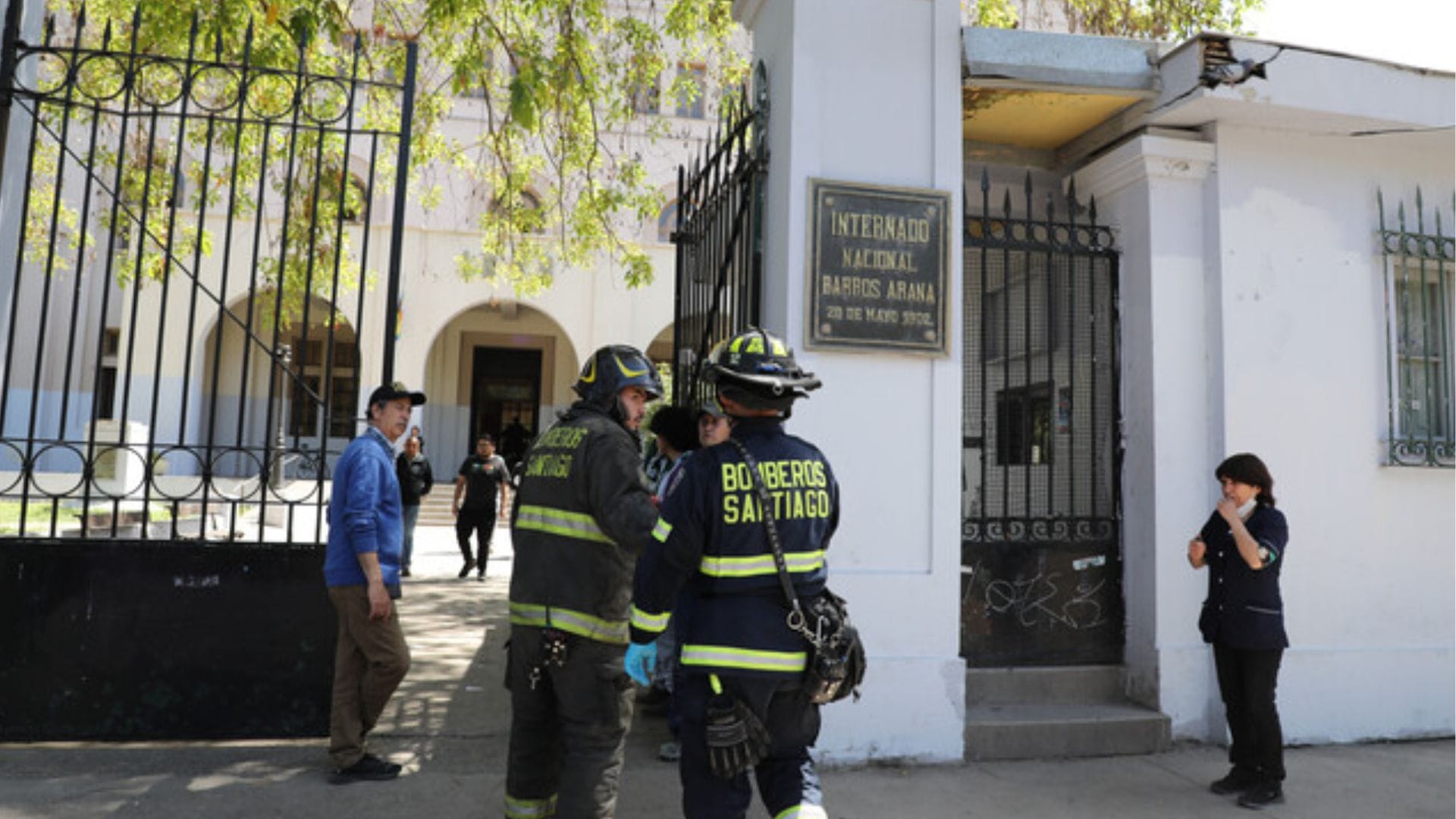 Cuatro en riesgo vital: Estudiantes generan incidente mientras fabricaban elementos incendiarios en el INBA