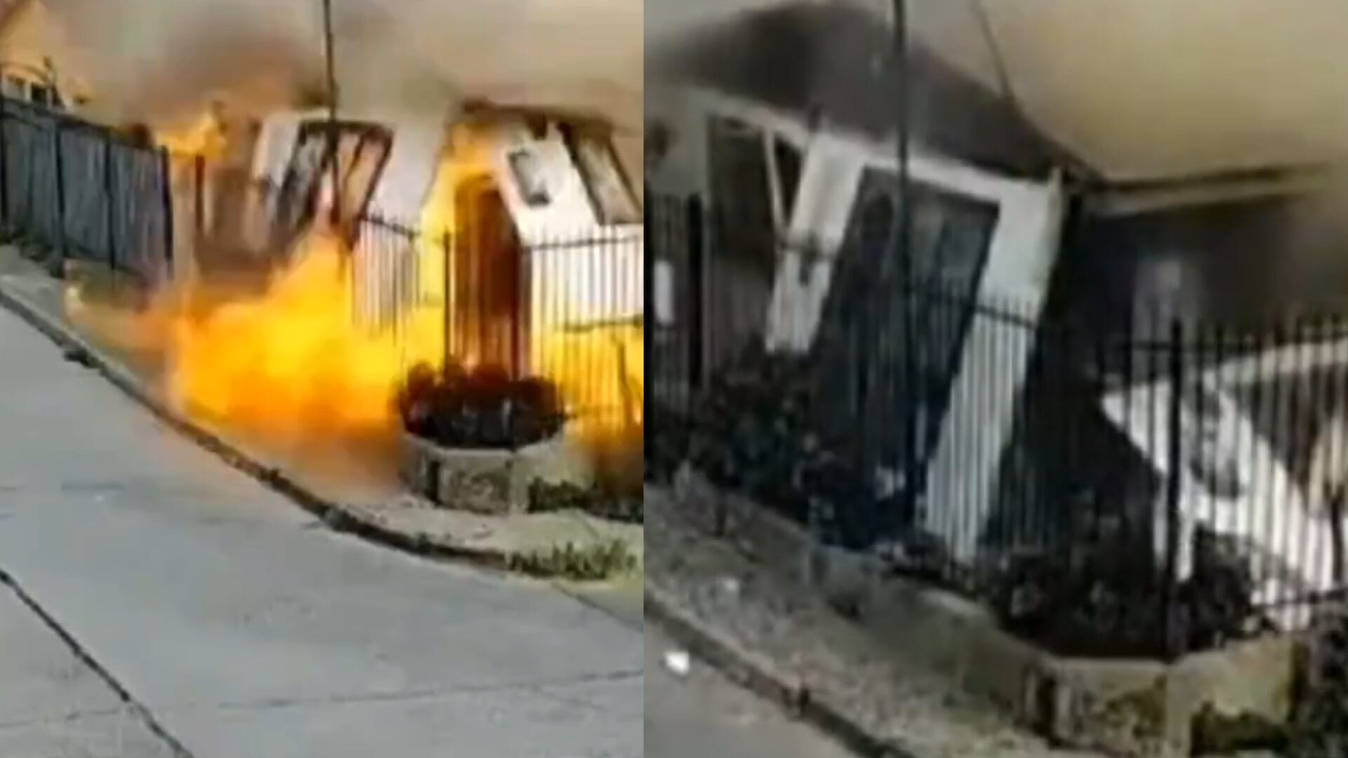 Adulta mayor está grave tras explosión de gas al interior de su casa en Viña del Mar