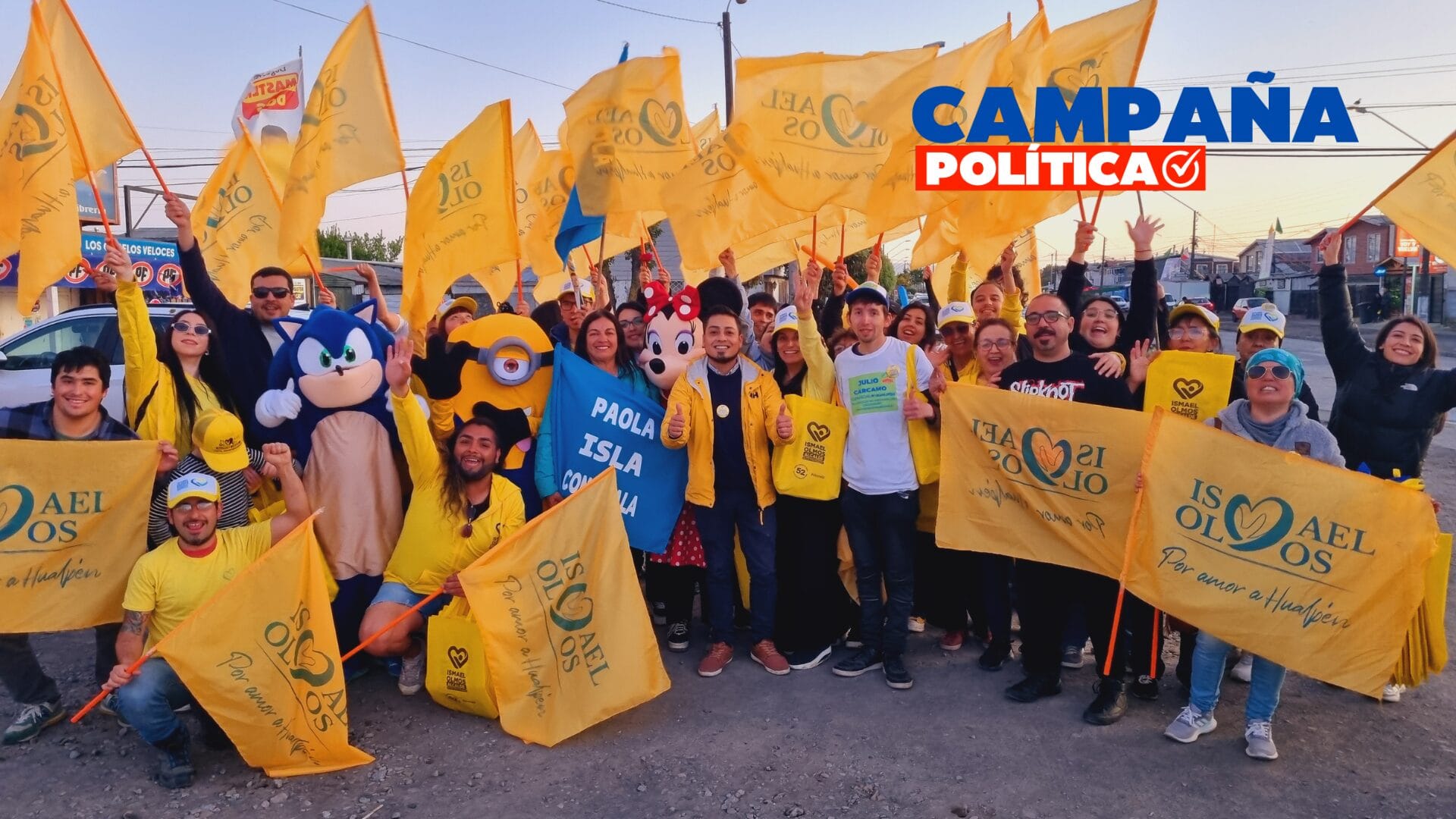 Ismael Olmos, candidato independiente por la alcaldía de Hualpén: “El cariño de la gente nos hace sentir que vamos por la senda correcta”
