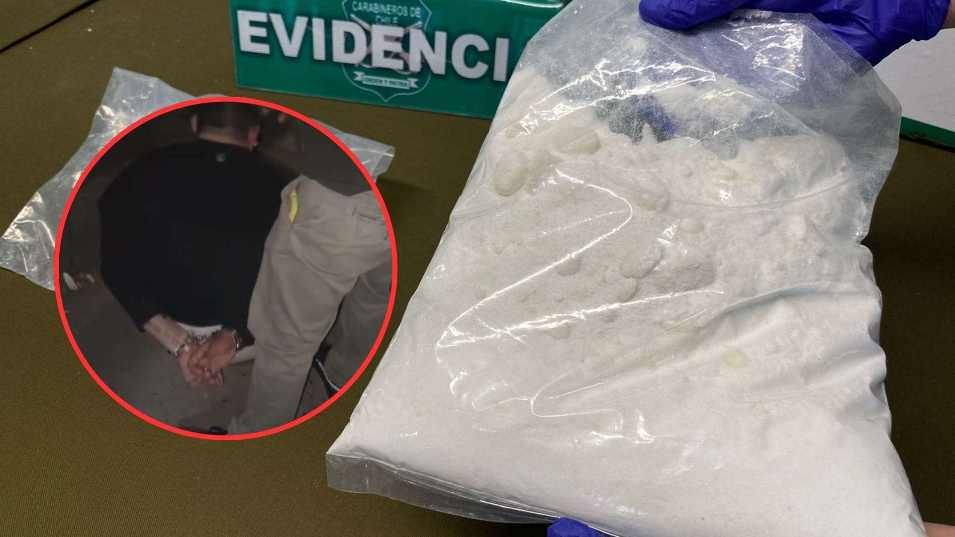 Liderados por “El Vaca”: Sorprenden con más de 1 kilogramo de ketamina a banda criminal de Coronel