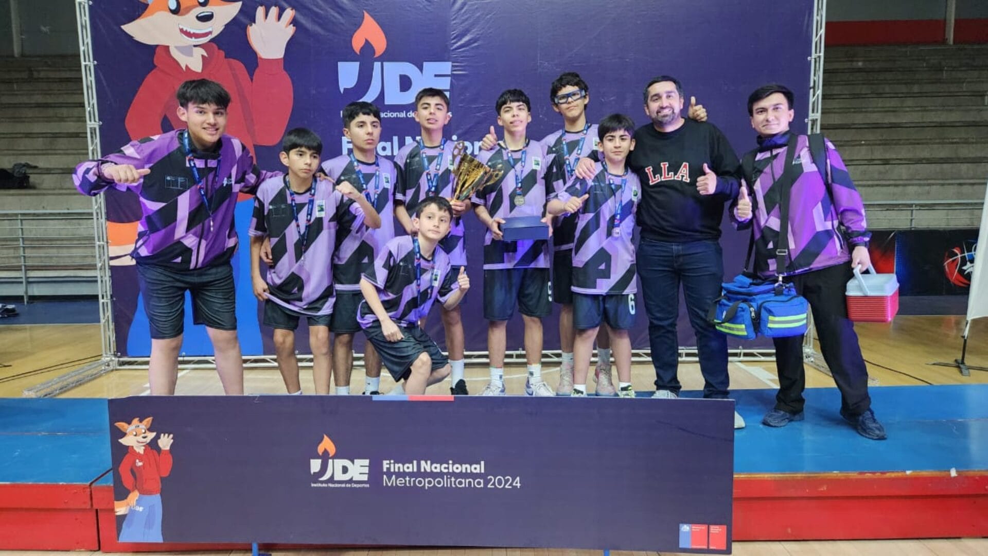 Liceo La Asunción logró el segundo lugar en el Campeonato Nacional de los Juegos Deportivos Escolares 2024