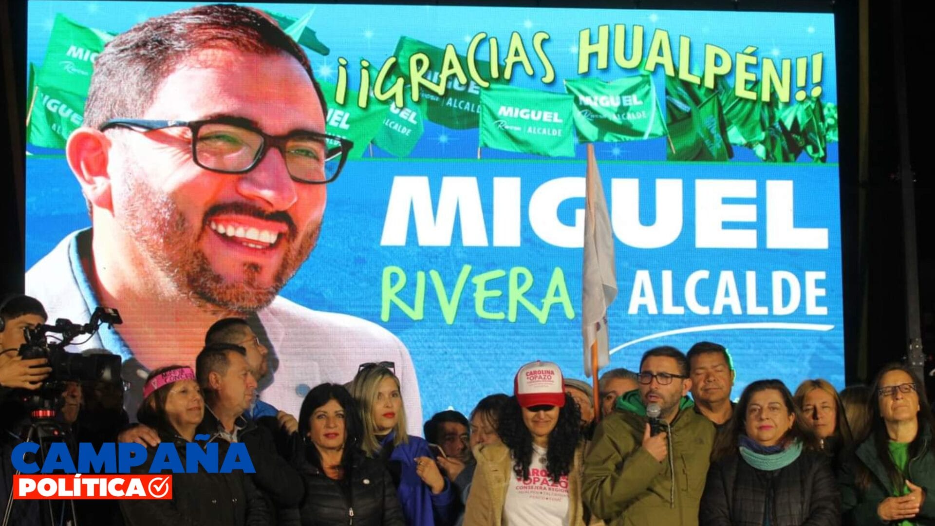 Miguel Rivera es reelecto como alcalde de Hualpén tras arrasar en el conteo de votos