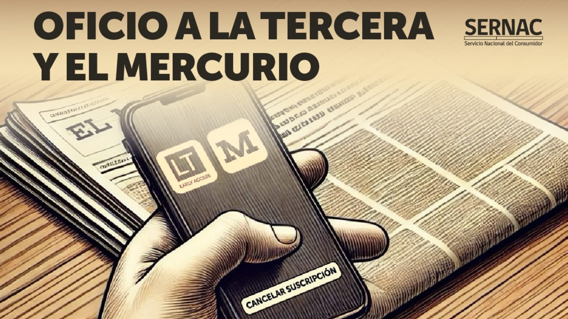 Sernac oficia a La Tercera y El Mercurio por dificultades para terminar suscripciones