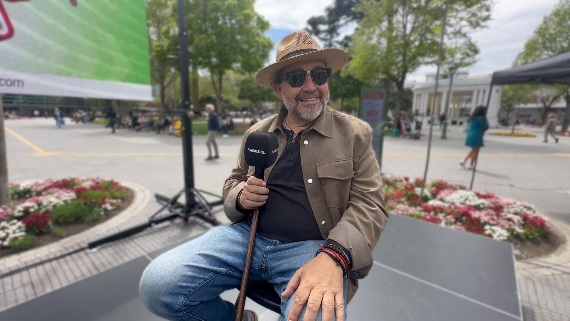 “La clave es actuar con velocidad”: Leo Caprile participó en campaña para concientizar sobre el ACV en Concepción
