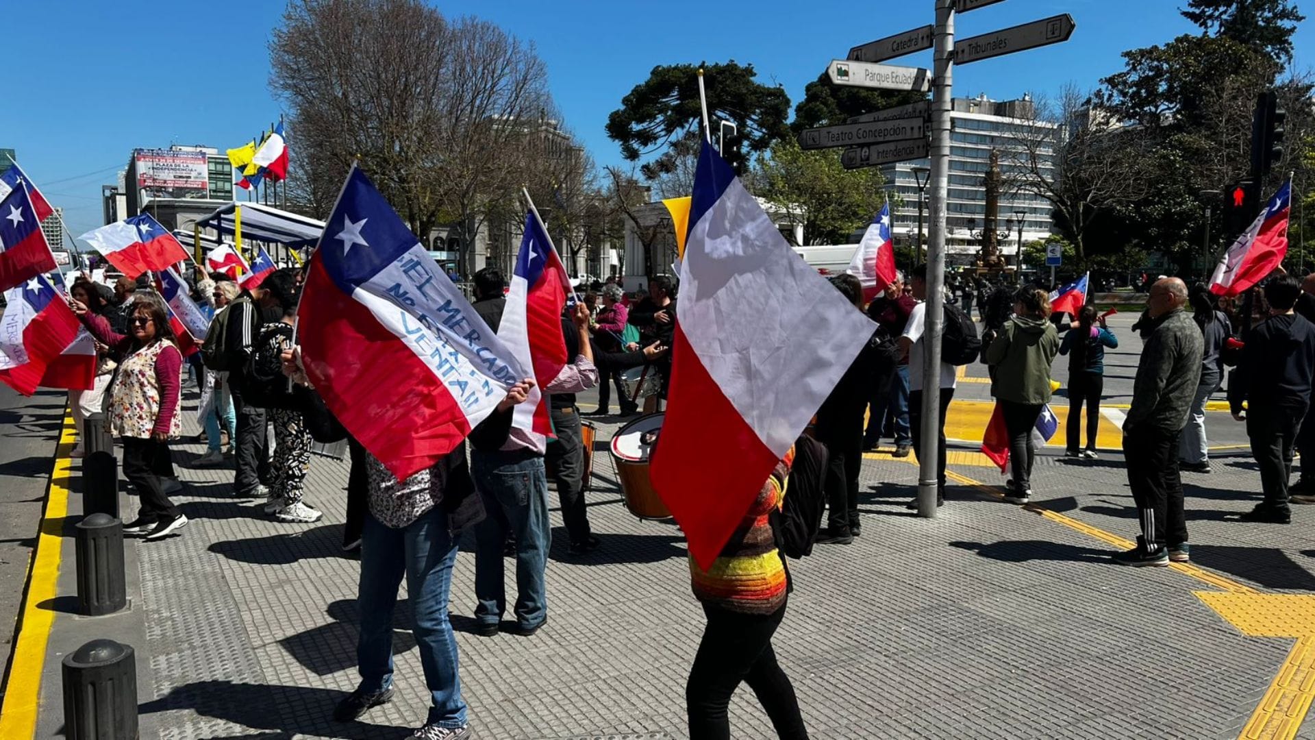 Locatarios del Mercado Central de Concepción insisten en traspaso gratuito del terreno