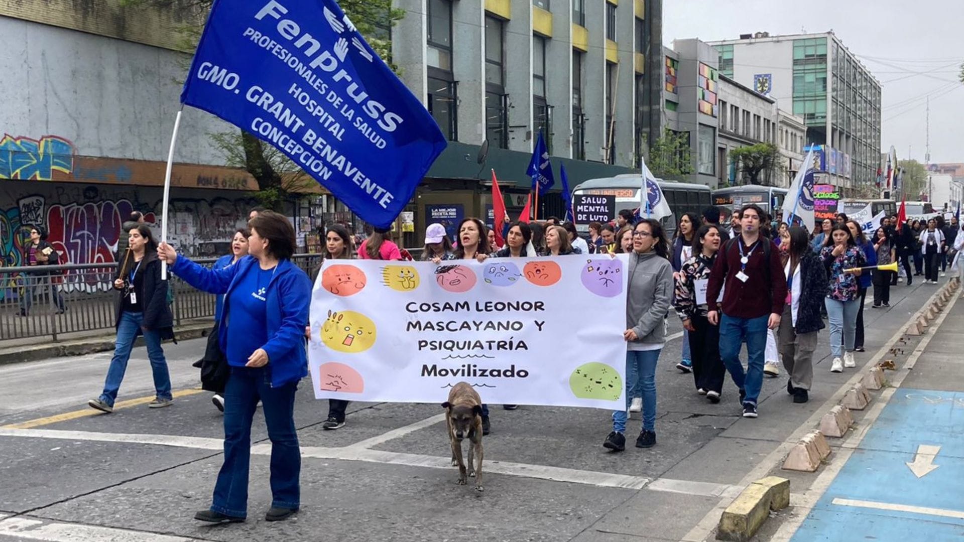 Escasez de medicamentos para el TDAH y falta de atenciones mantienen la movilización por la salud mental en el Gran Concepción