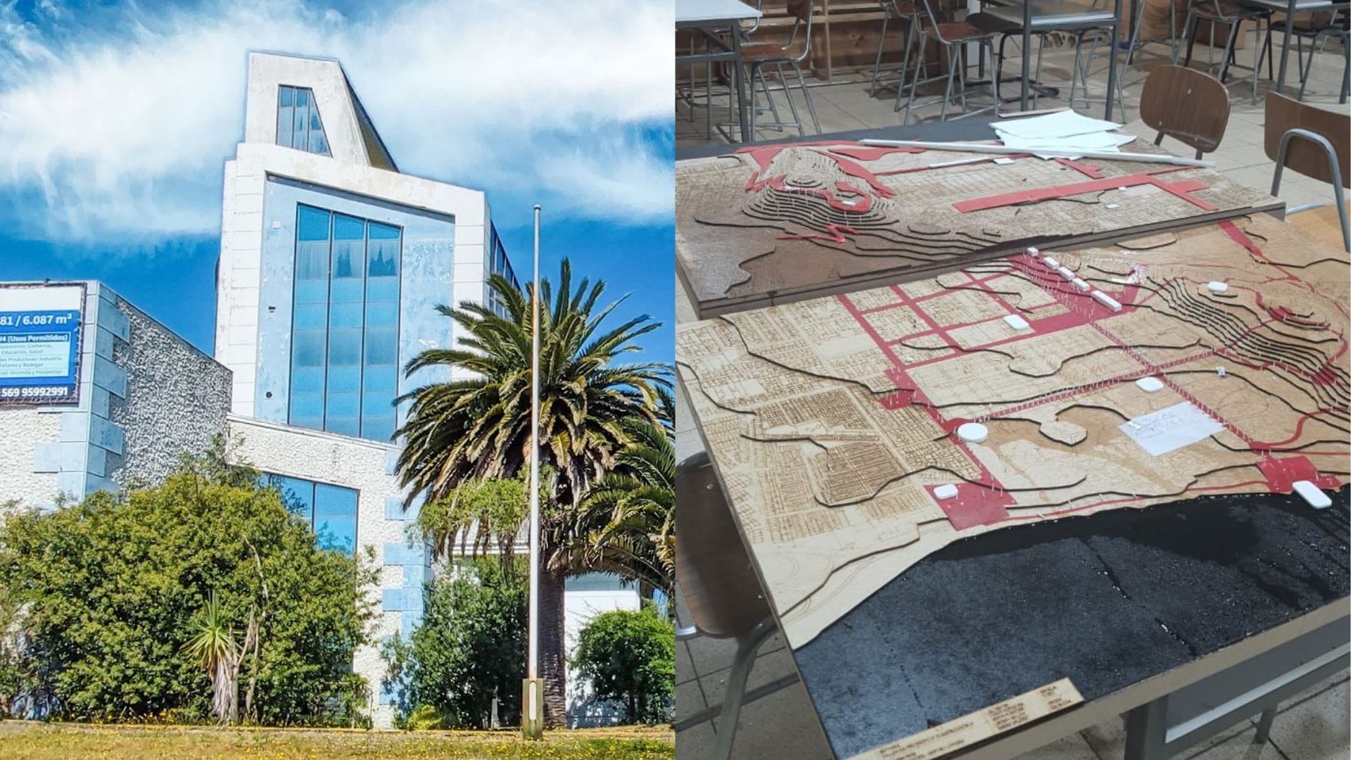 Estudiantes de la USS Concepción denuncian que perdieron sus maquetas semestrales por condiciones de infraestructura