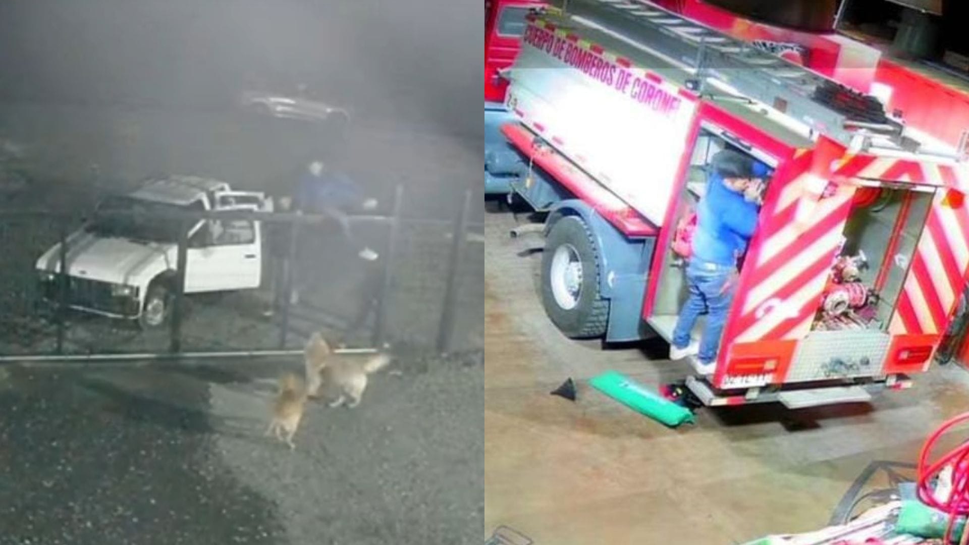Delincuentes entran a robar a la compañía de Bomberos del sector Patagual de Coronel
