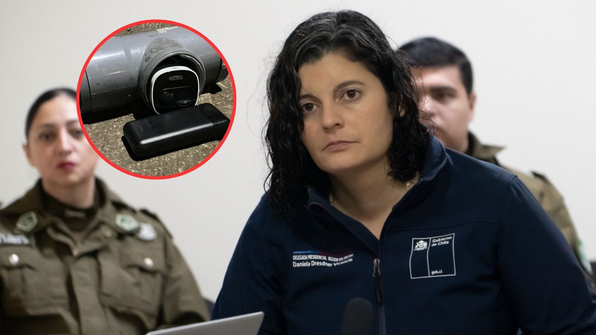 Delegada Dresdner insta a las empresas a “seguir los protocolos” tras descubrimiento de “cámaras artesanales” en postes de Andalué