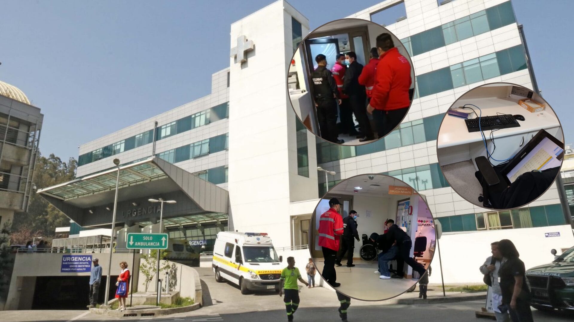 Nuevo hecho de violencia en el Hospital Regional de Concepción: Personas agredieron a personal y dañaron implementos en Unidad de Urgencia