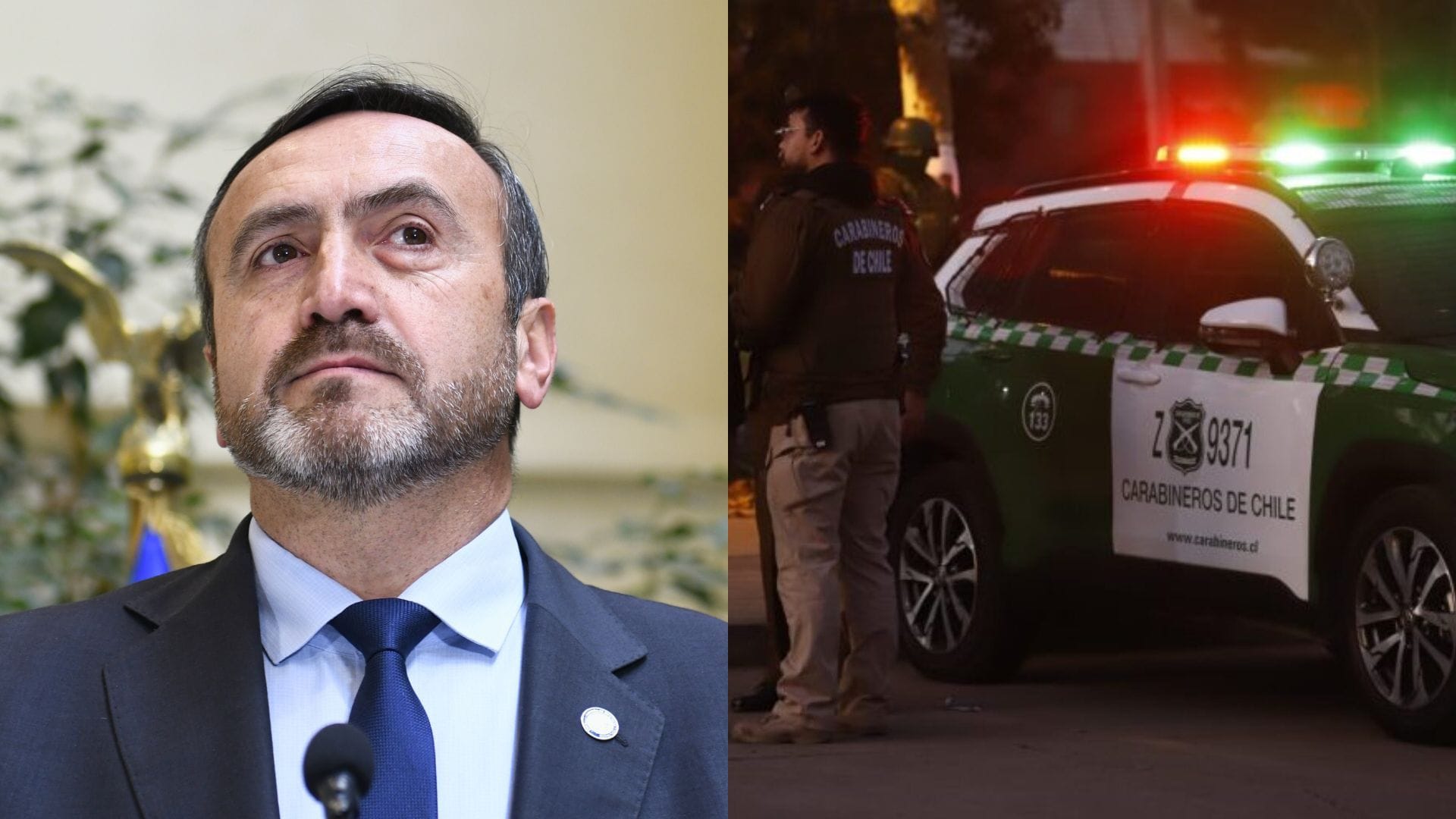 Diputado Pulgar protagoniza persecución de delincuentes que lo asaltaron en Lo Espejo