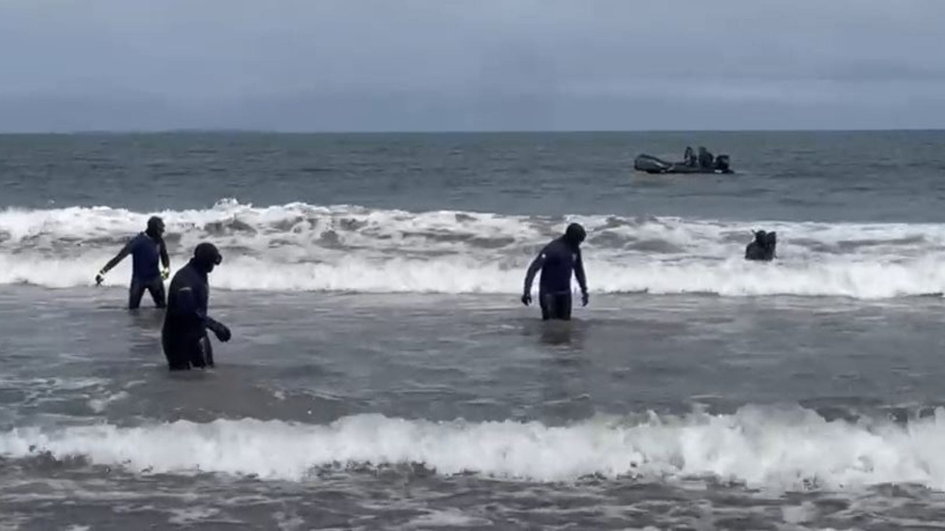Confirman que el cuerpo encontrado en Playa Blanca corresponde al del bañista que fue arrastrado por ola
