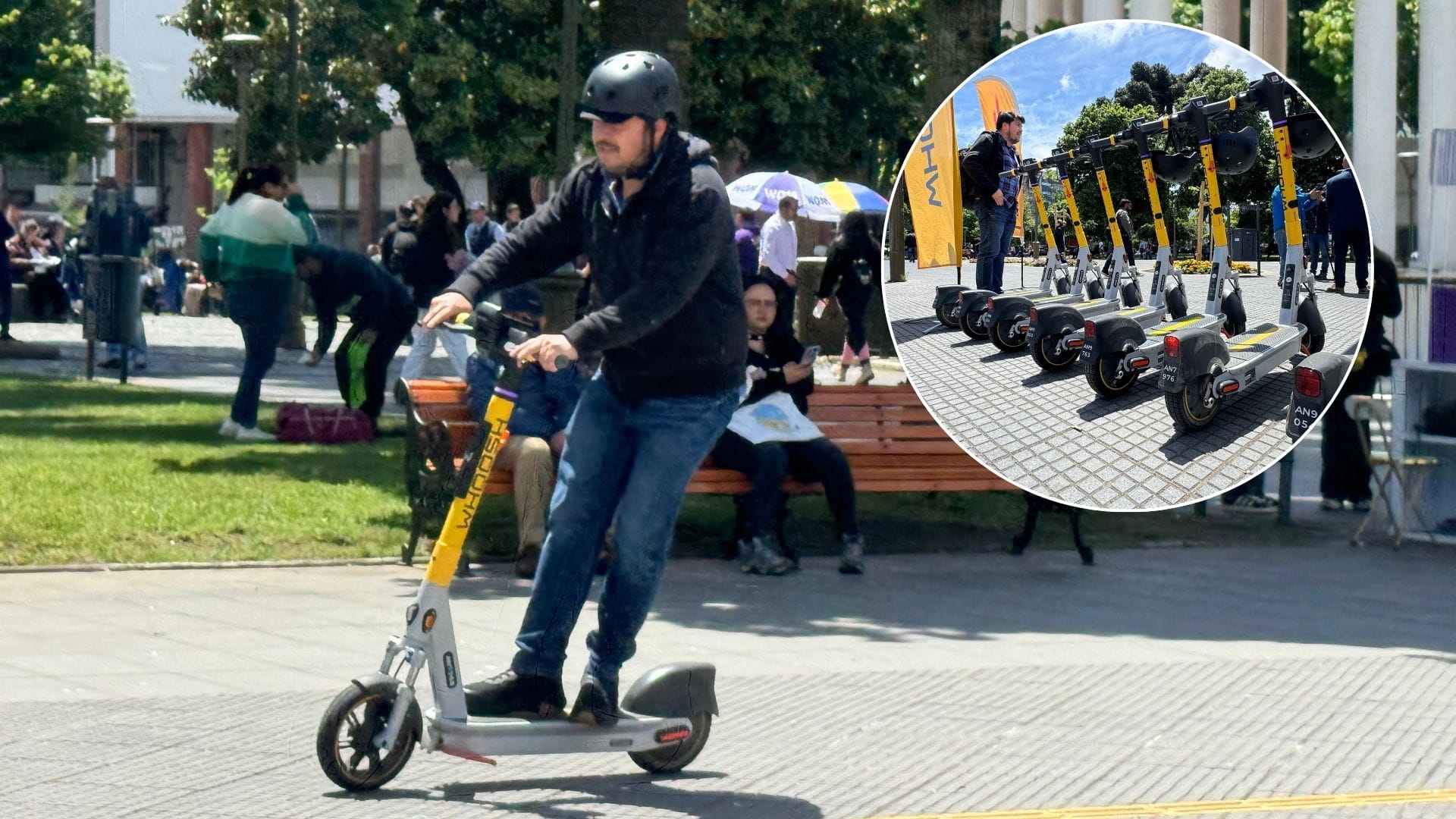 Vuelven los scooters eléctricos a Concepción: Estarán a prueba por un año