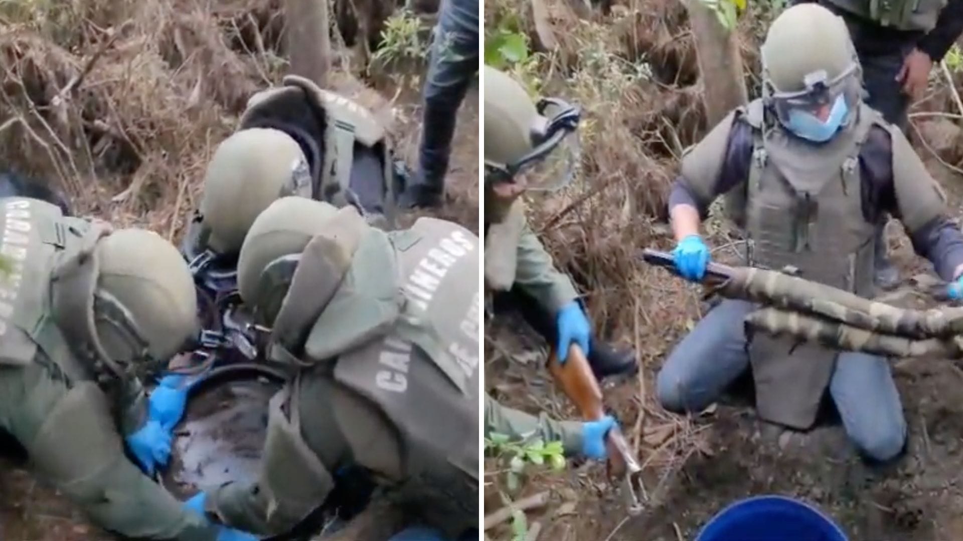 Confirman hallazgo de armas que estarían vinculadas al crimen de carabineros en la Provincia de Arauco