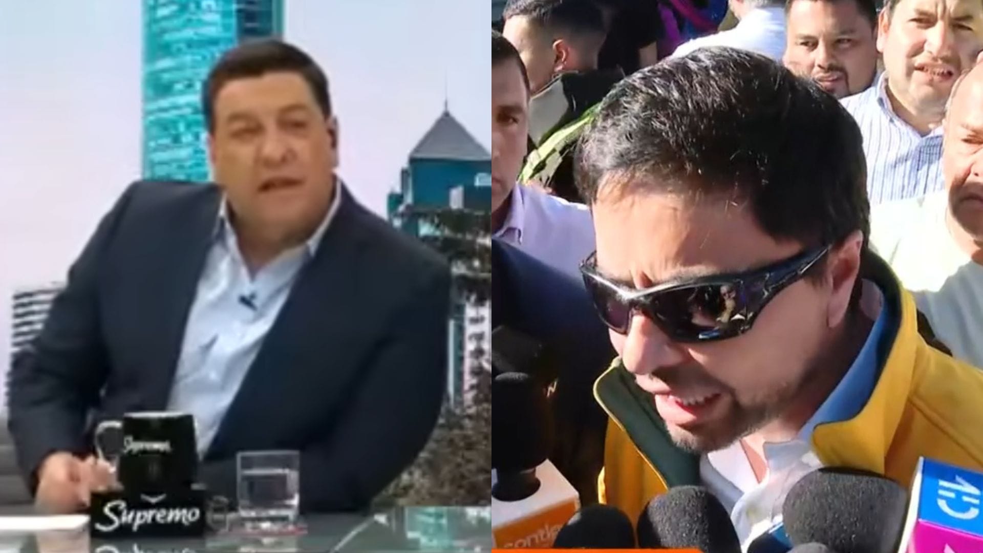 “Matinal del estallido”: Rodolfo Carter se enfurece con periodista por pregunta sobre incendio en campamento y JC Rodríguez le responde