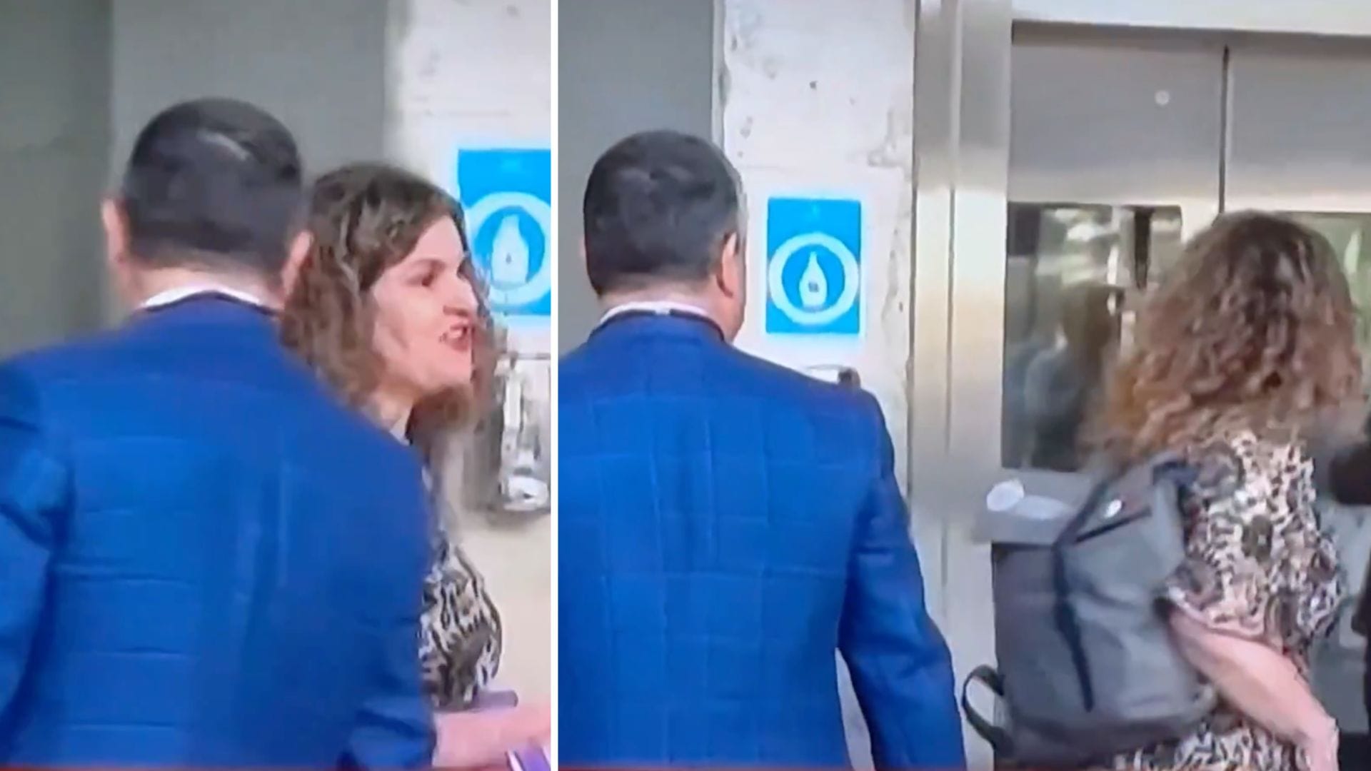 Le negó el saludo: Captan tenso momento entre Paula Vial y Juan Pablo Hermosilla durante reformalización de Jorge Valdivia