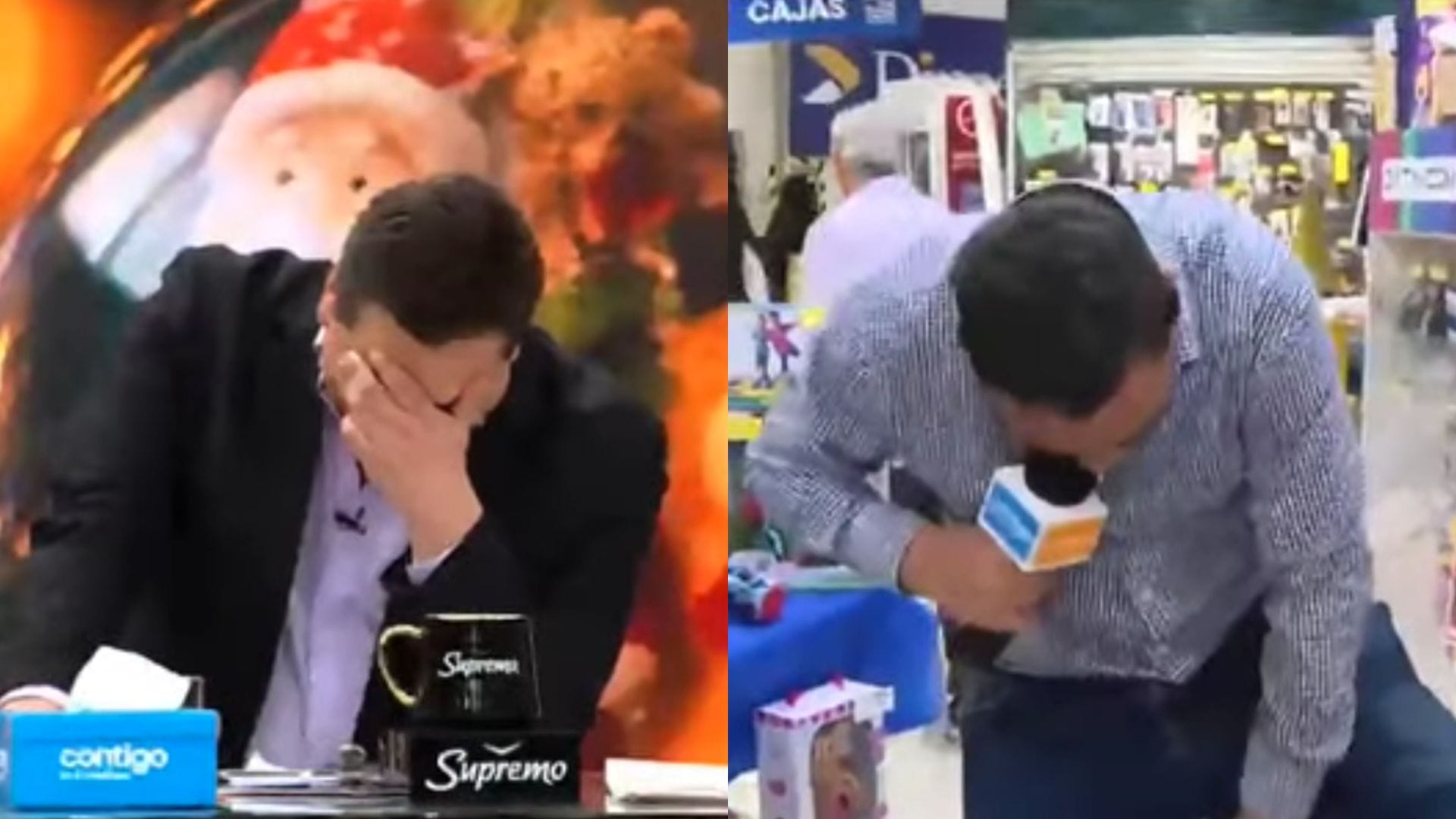 “Se me rajó hasta el pantalón”: Notero del matinal de Chilevisión sufre cómico chascarro en vivo