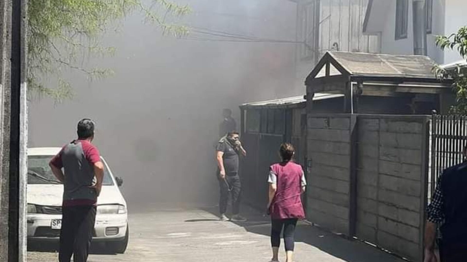 Una persona adulta mayor fallecida deja incendio en Chiguayante
