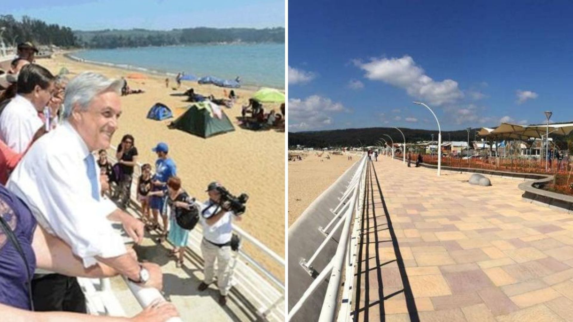 Por dudas en las firmas: Rechazan rebautizar Costanera de Dichato en honor a Sebastián Piñera