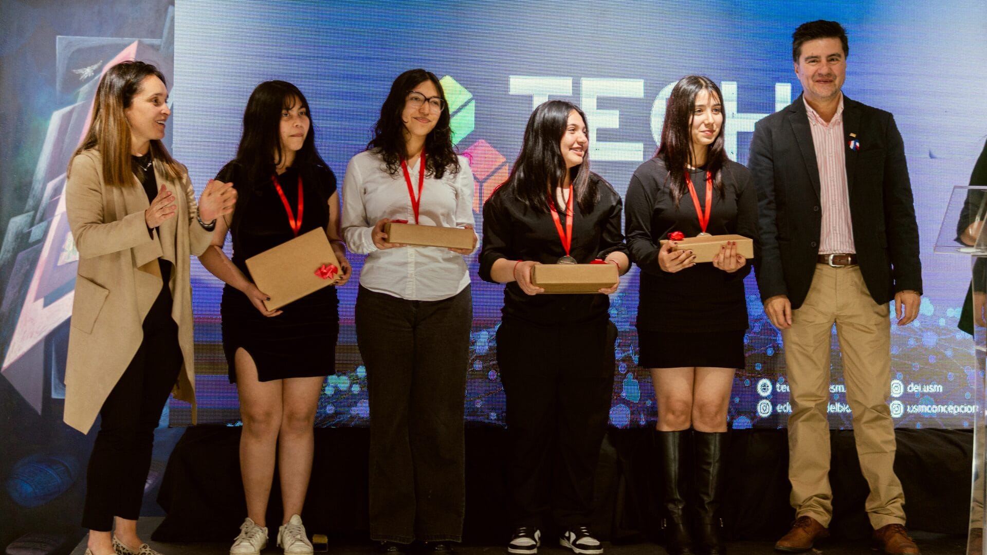 Con estudiantes de toda la región: Feria TechTalent premió innovación y creatividad en proyectos tecnológicos