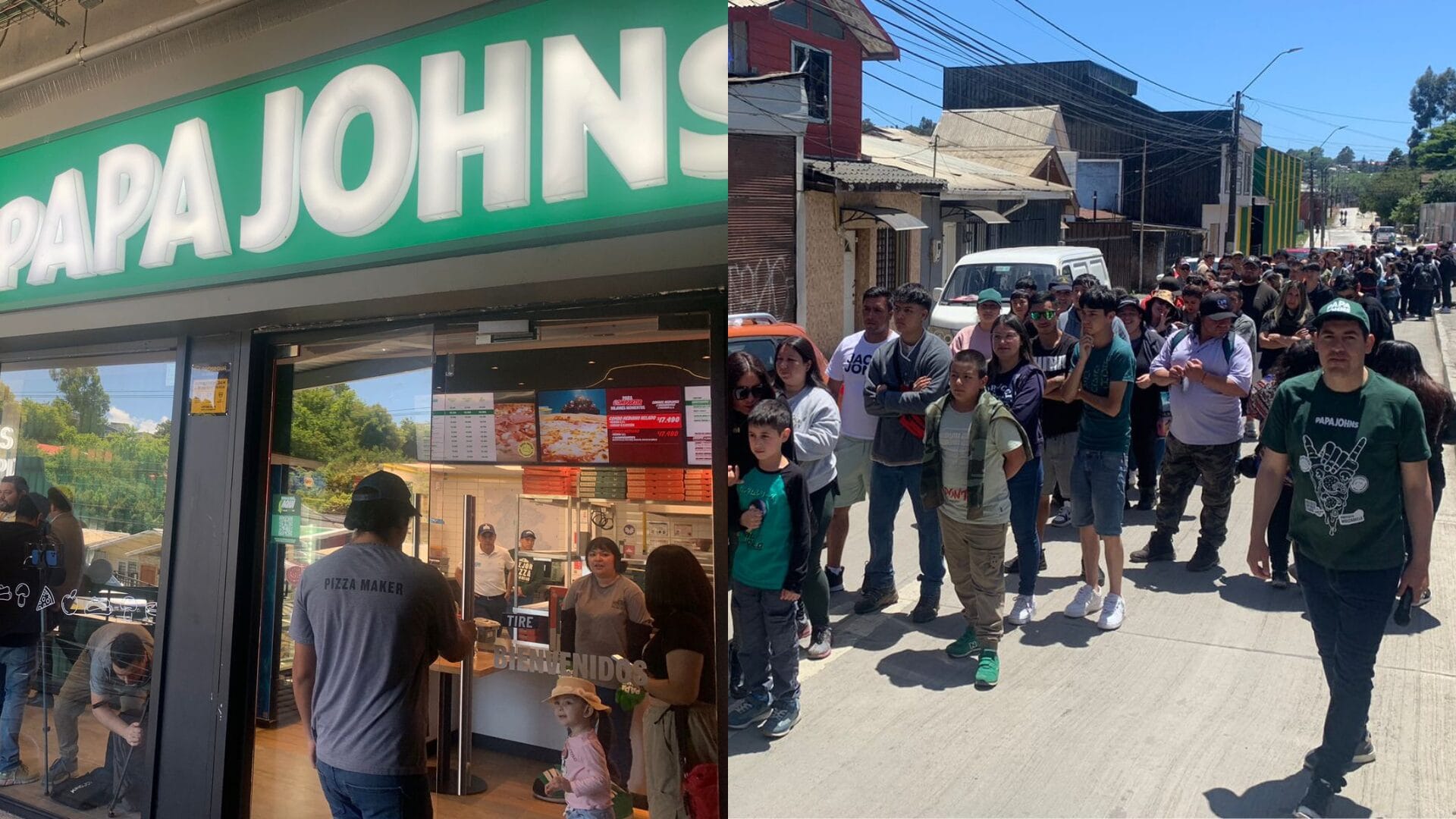 Pizzería Papa John’s aterriza en Lota: Inauguran primera tienda en la comuna