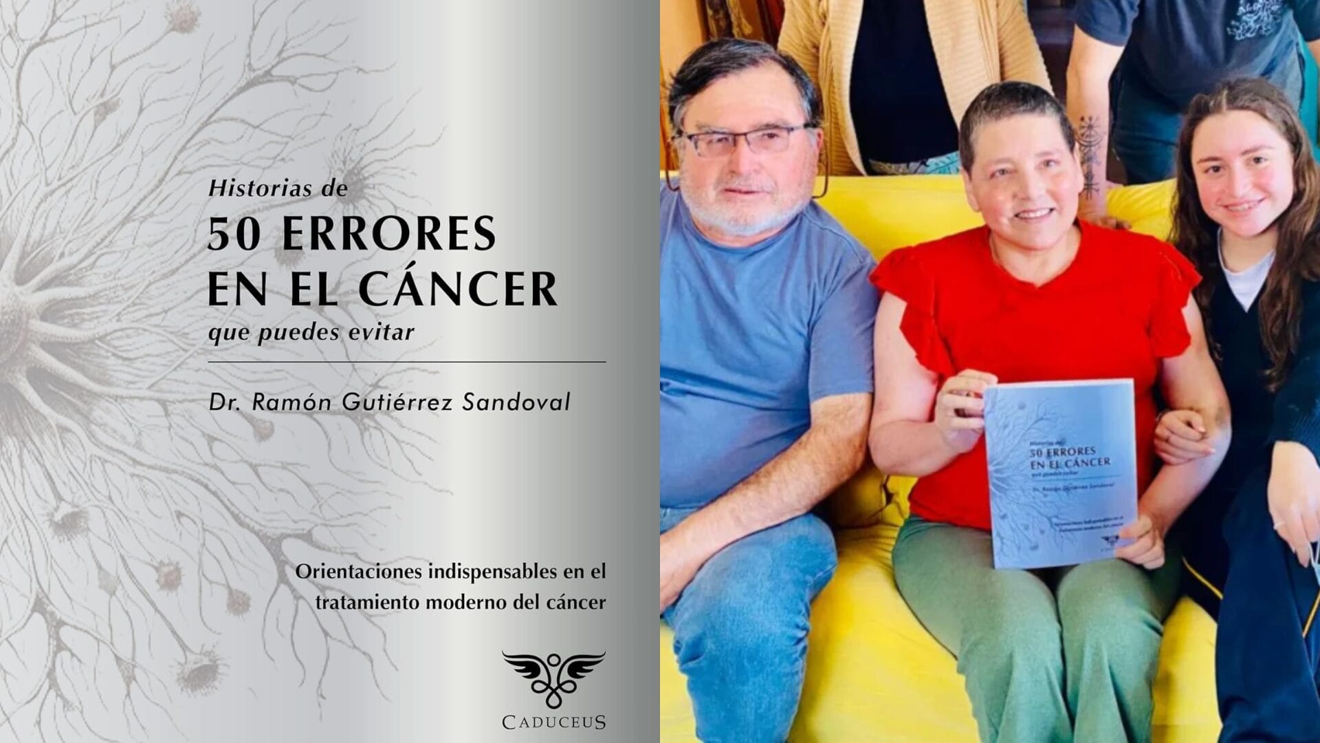 “Historias de 50 errores en el cáncer que puedes evitar”: Presentan libro de reconocido oncólogo chileno sobre el manejo de la enfermedad