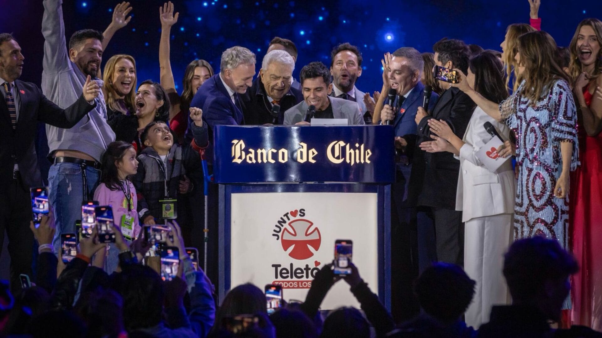 Teletón 2024 terminó con una gran noche y superó la meta recaudando más de 40 mil millones de pesos