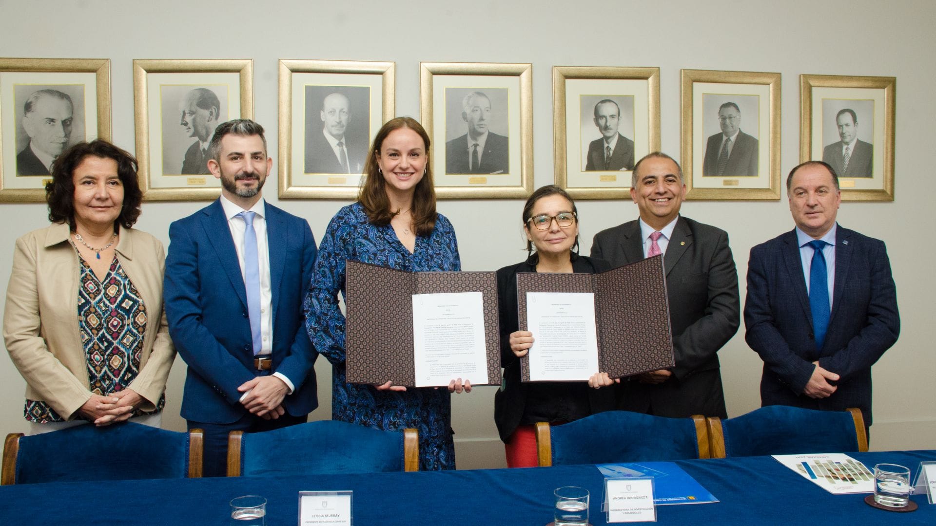 UdeC firma convenio con AstraZeneca para fortalecer la investigación y prevención de la salud